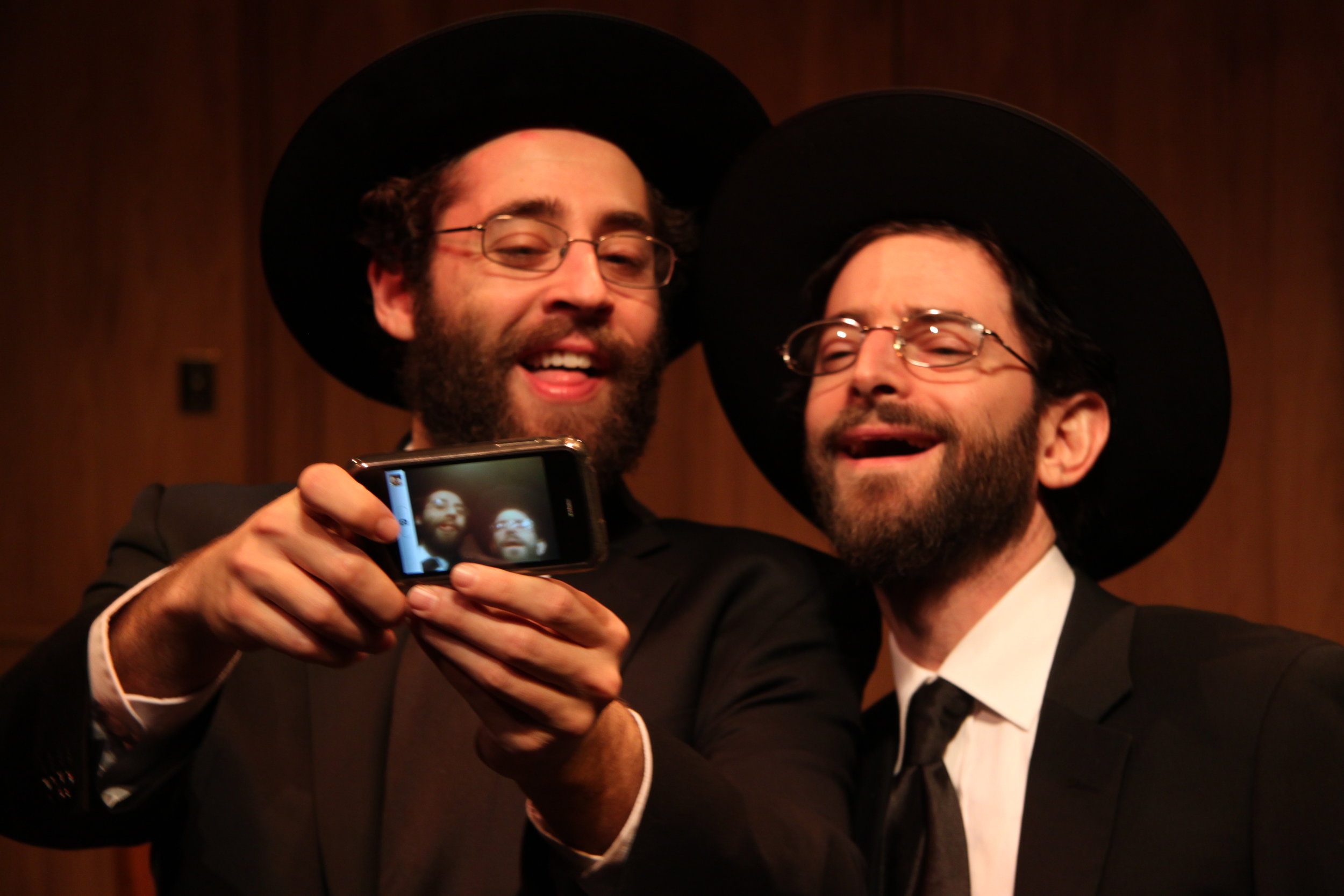  Michael Rubenfeld as Menachem and Jordan Pettle as Ephraim in YICHUD (Seclusion) 