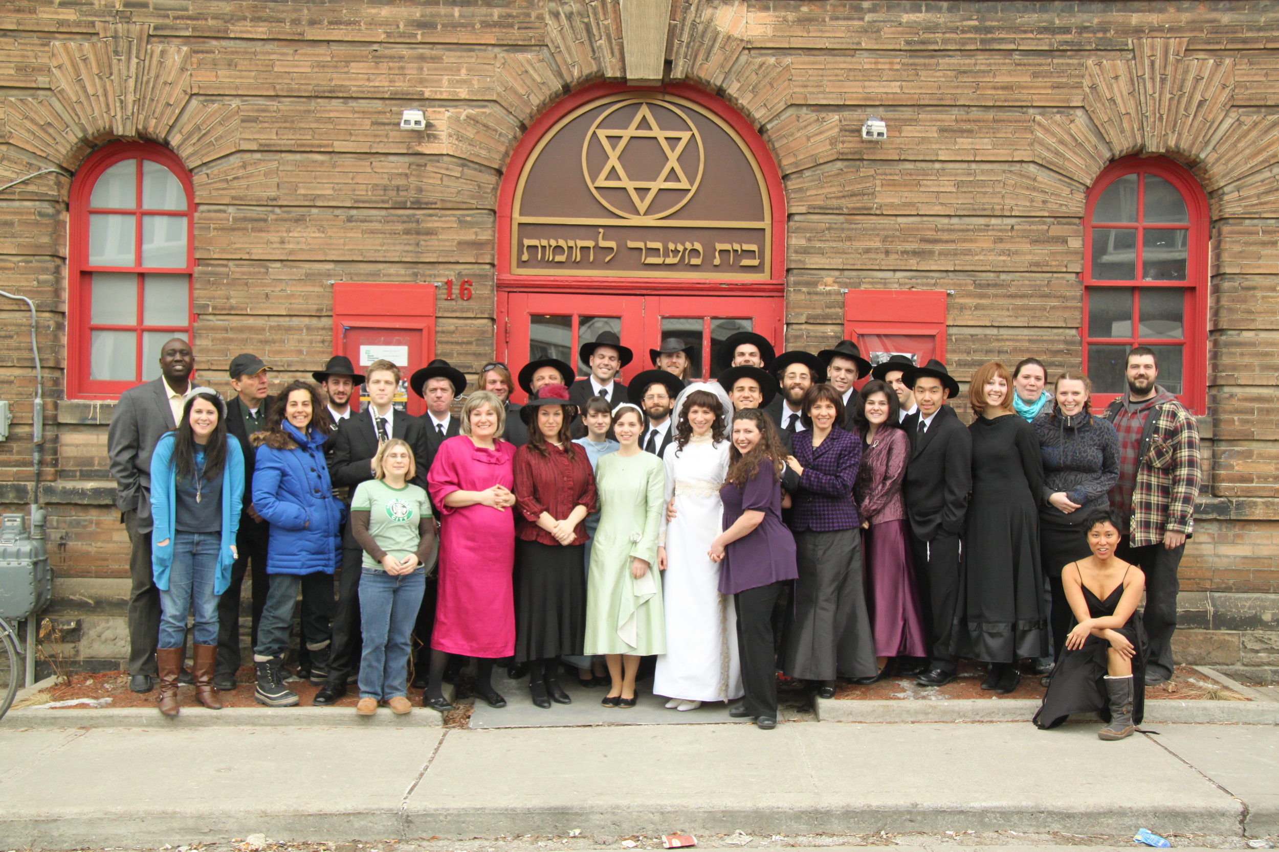  Outside Theatre Passe Muraille, turned Synagogue: Full Cast, Creative Team, and TPM Staff 