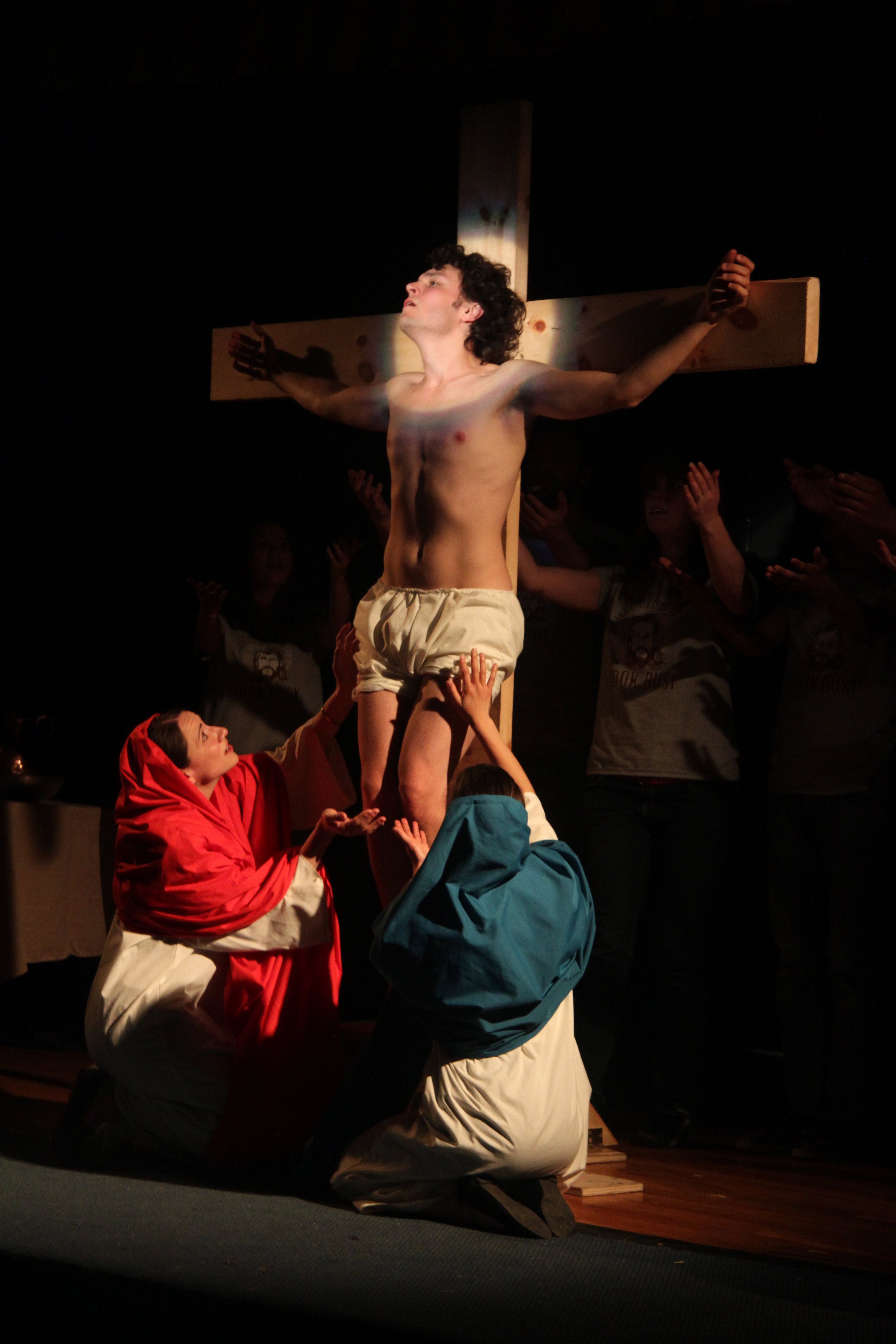  Andrew Kushnir, with Julie Tepperman and Mayko Nguyen in Passion Play (Part Two) 