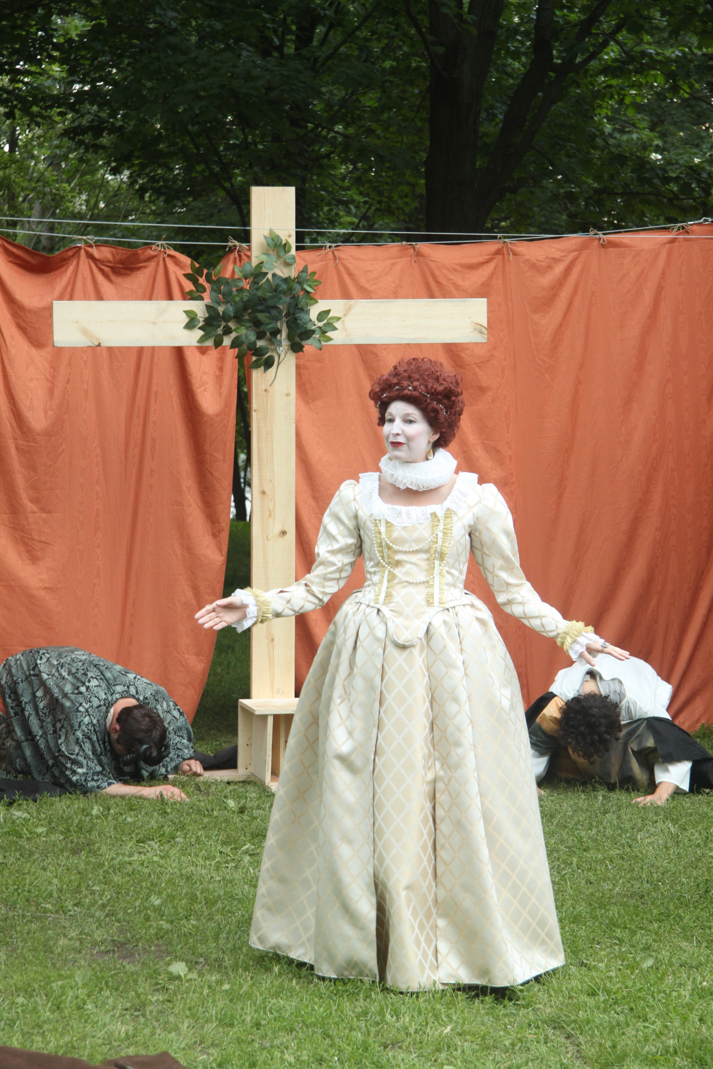  Maev Beaty as Queen Elizabeth in Passion Play (Part One) 