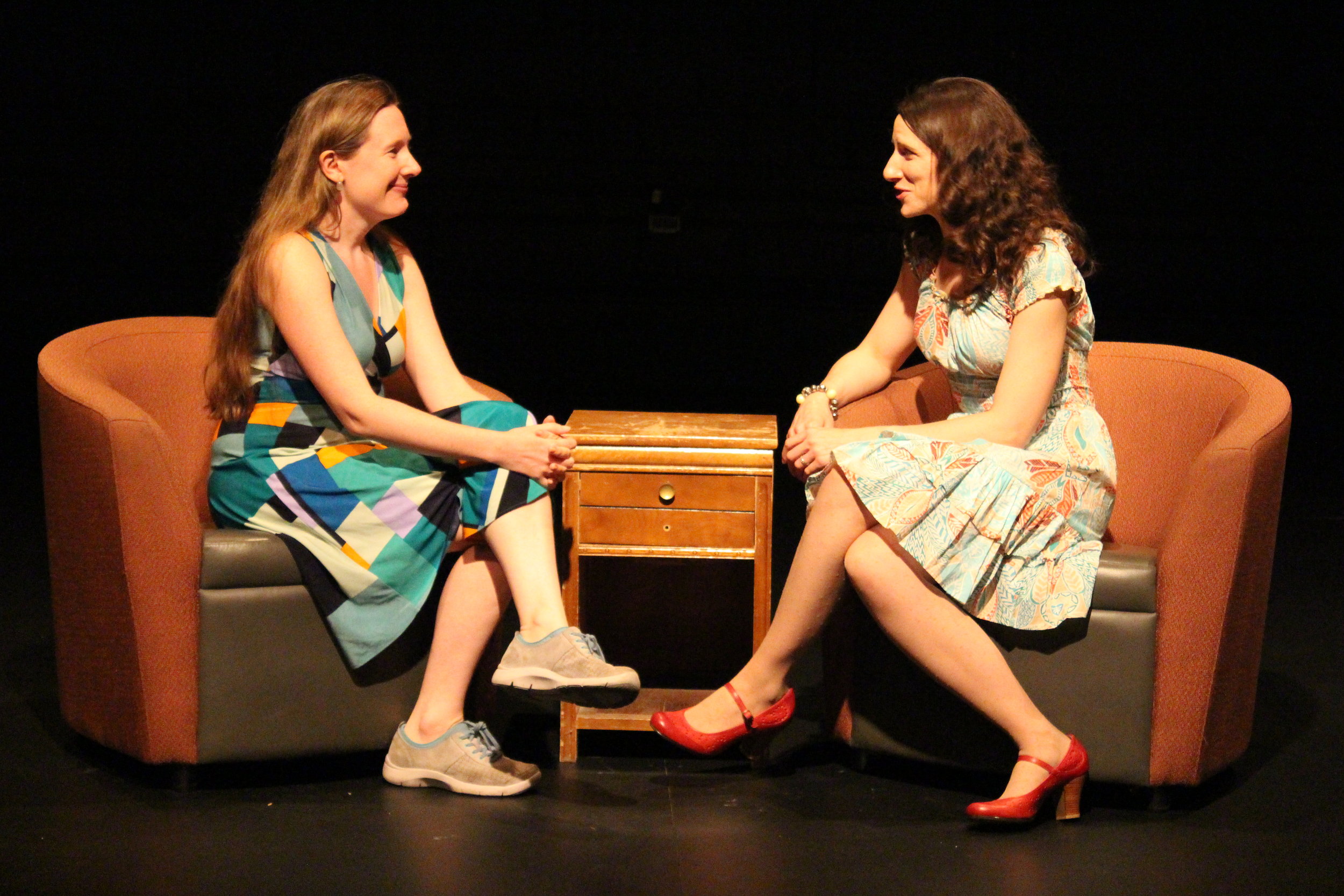  Julie Tepperman interviewing Playwright Sarah Ruhl, live onstage at Tarragon Theatre (June 22, 2013) 