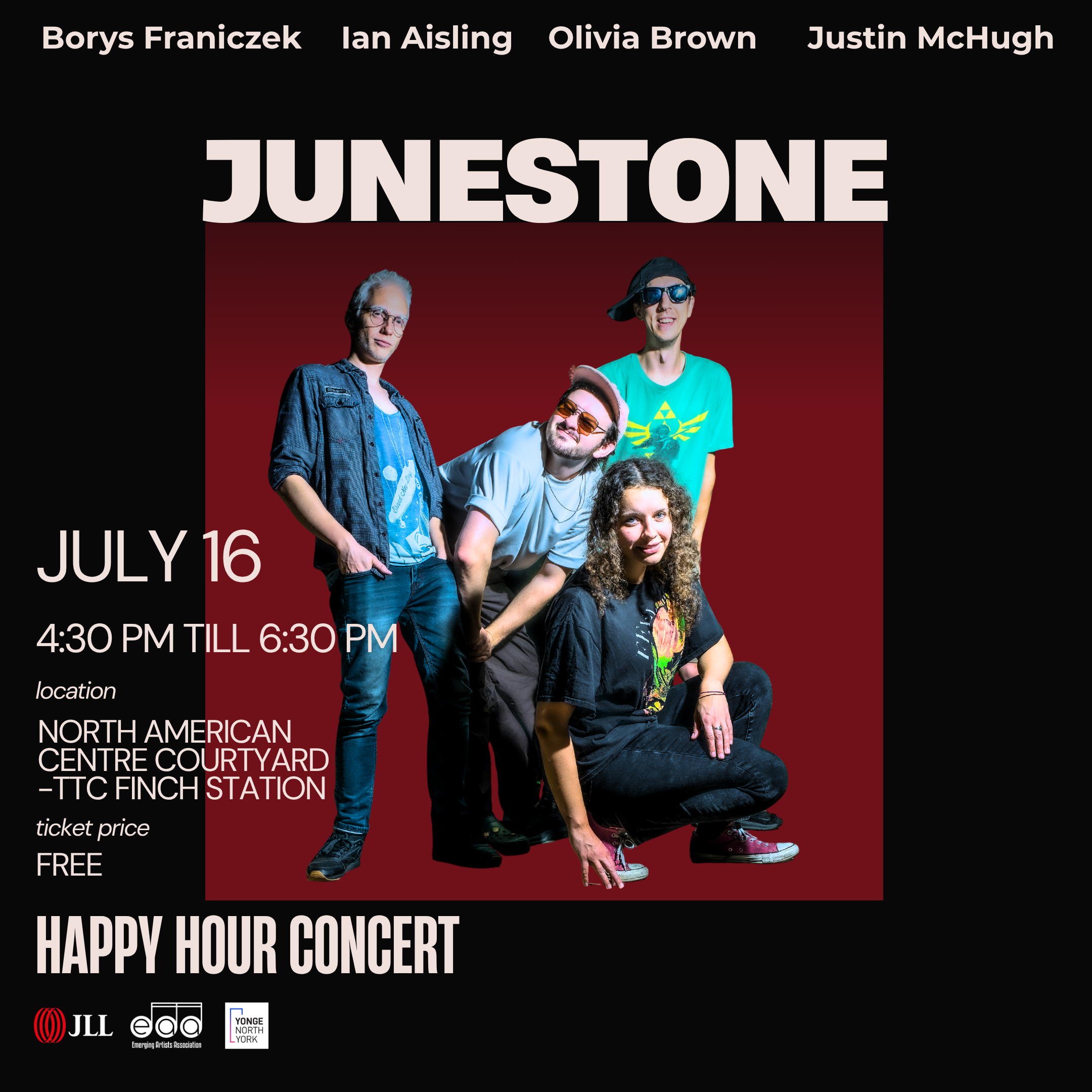 Happy Hour Concert Series 2025: Junestone
