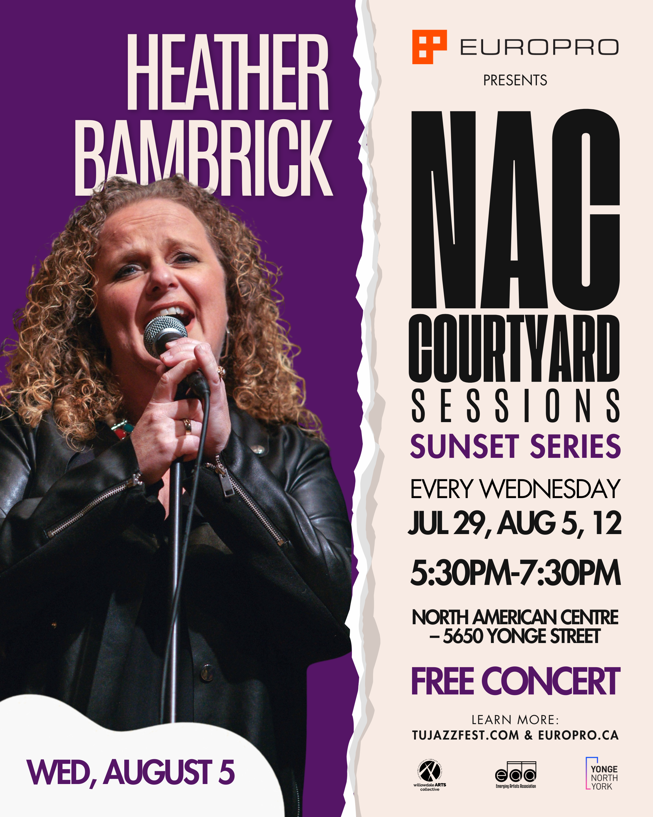 EUROPRO Presents NAC COURTYARD