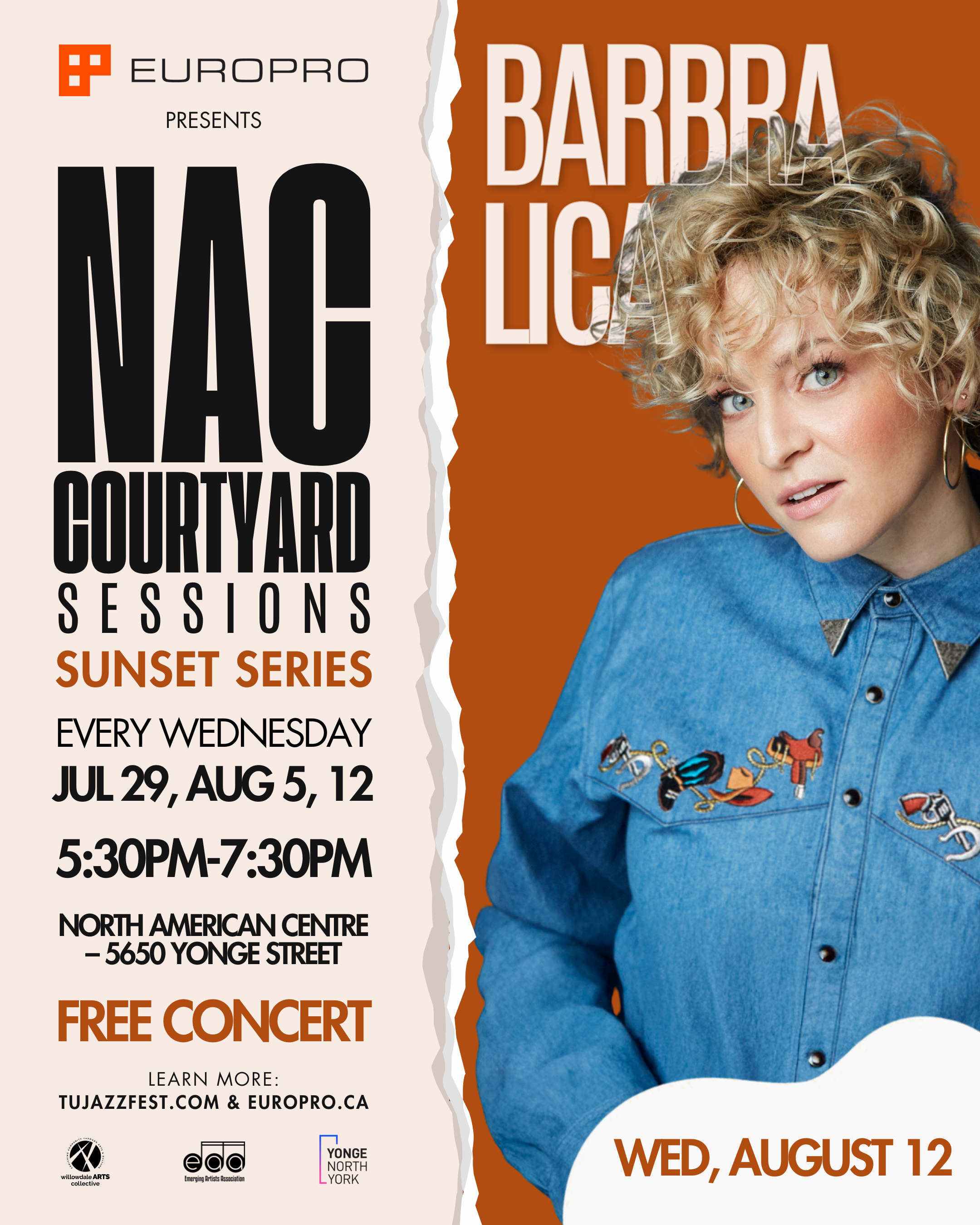 EUROPRO Presents NAC COURTYARD