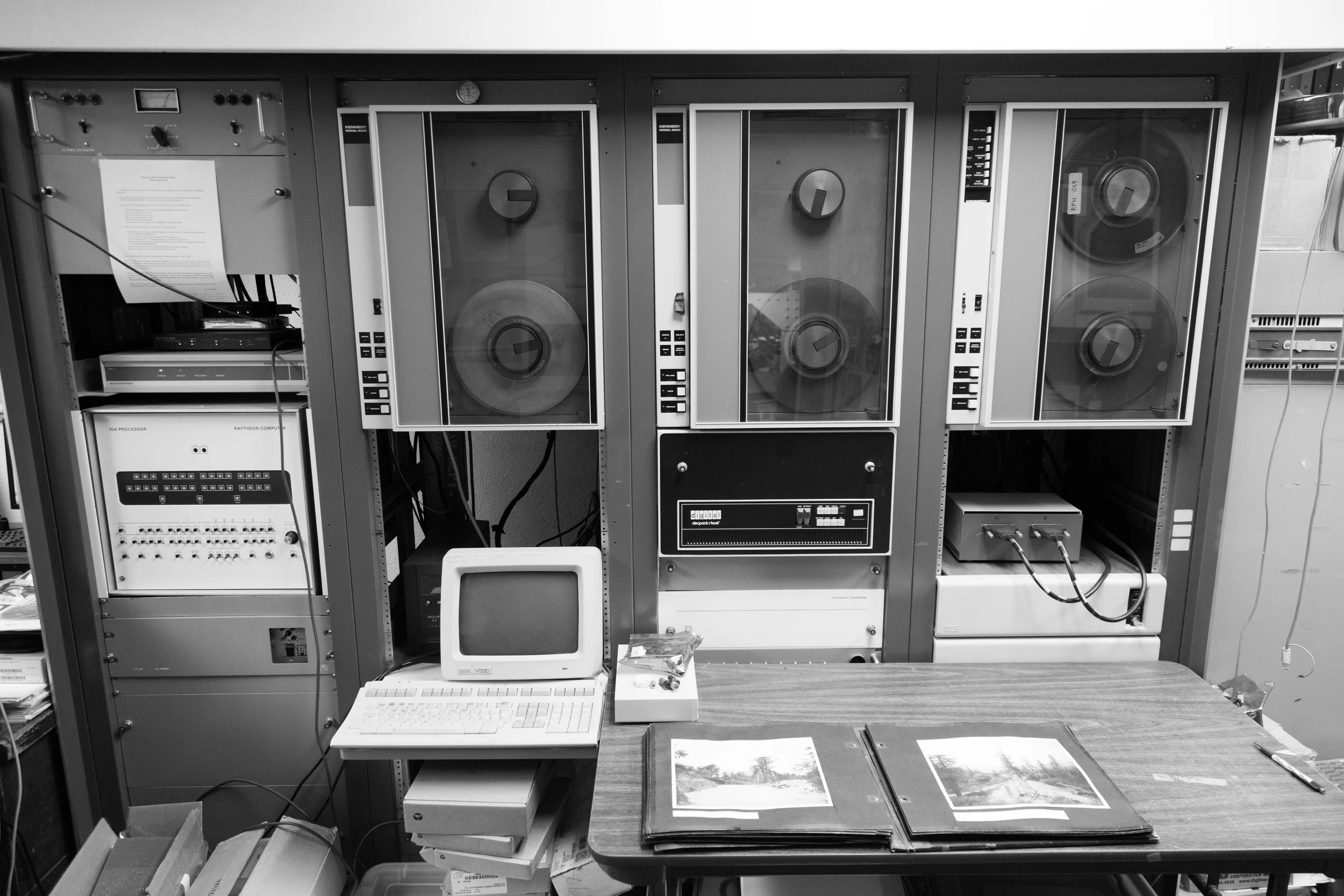 Jurassic technology that was used until recently at the Solar Observatory.