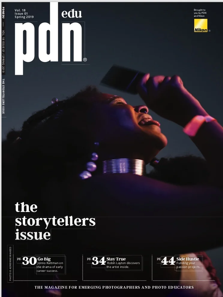 Photo District New Edu, Spring 2019 Cover story