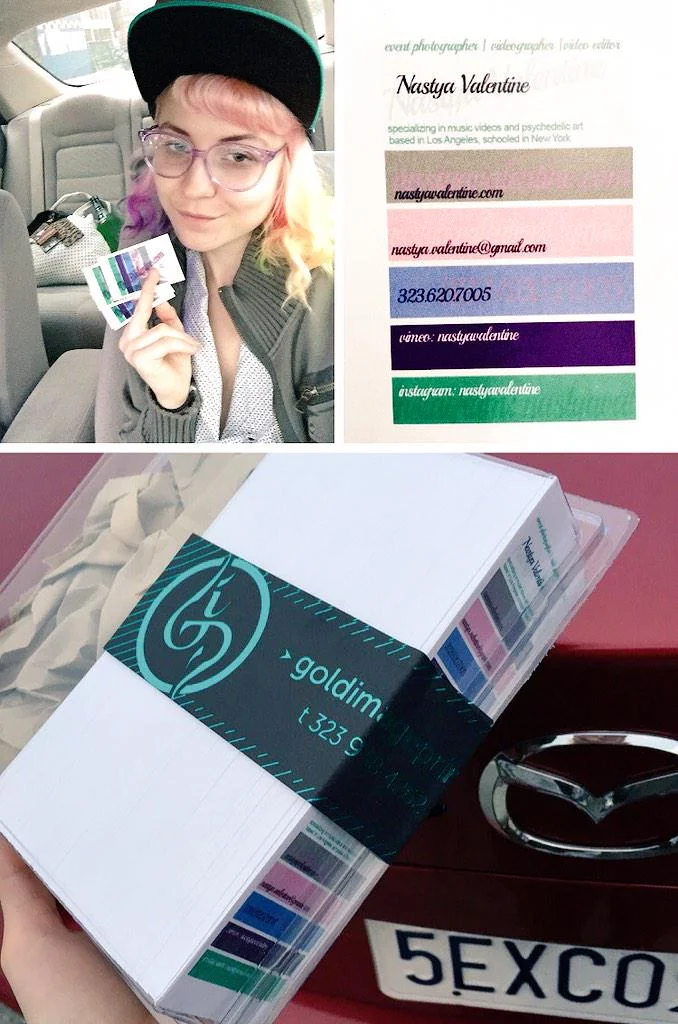 my old bizcards, rip.... they went everywhere.
