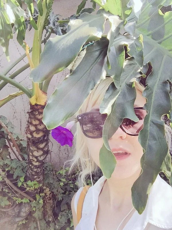making greens & connecting with nature 