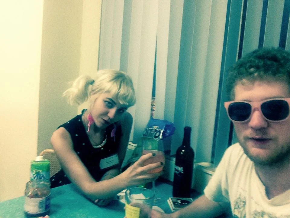 Evan and Julia visited LA!!!!! #wavepa!