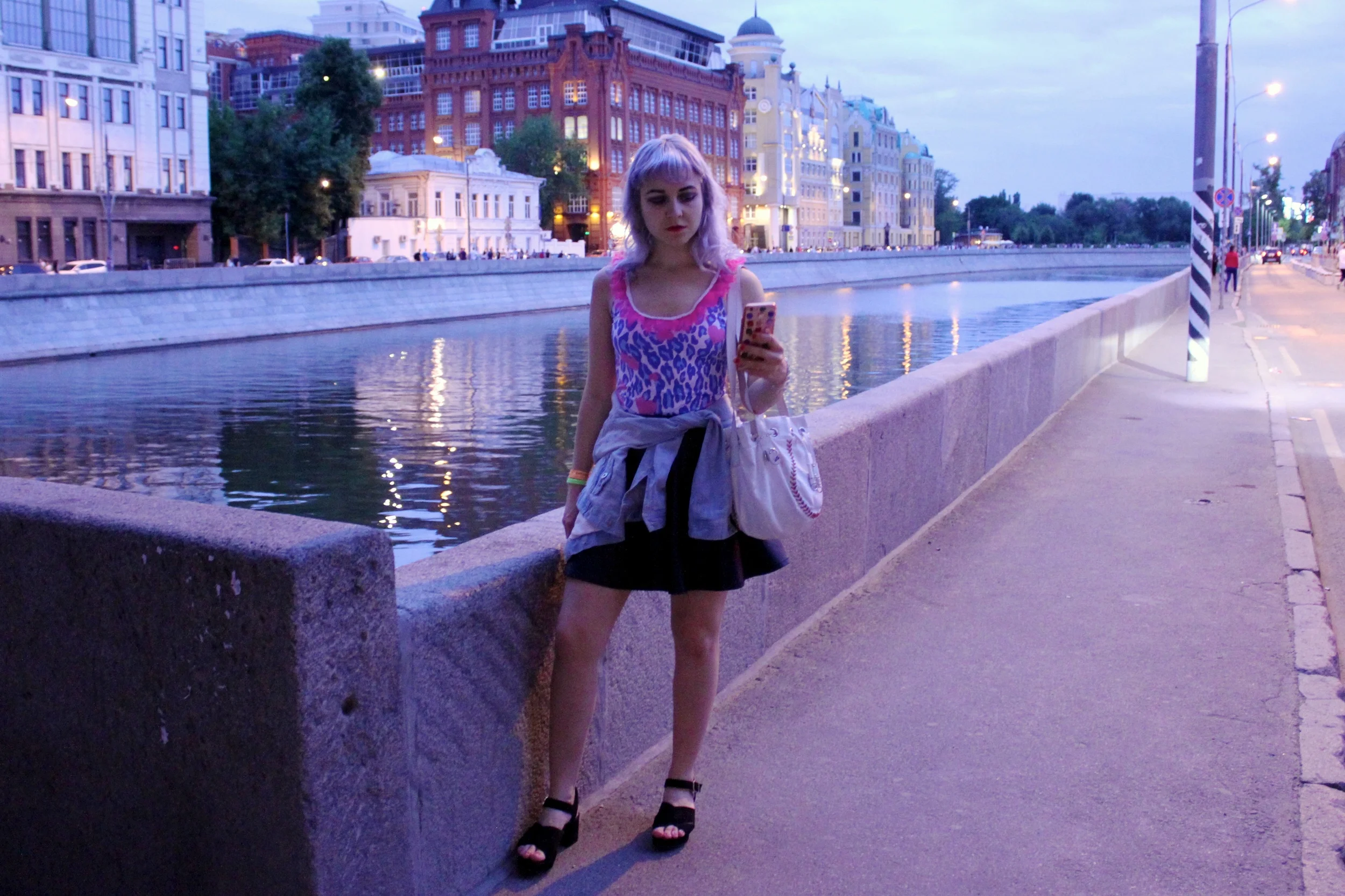 wearing Loved By Erika in moscow