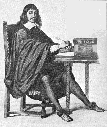 descartes doing math