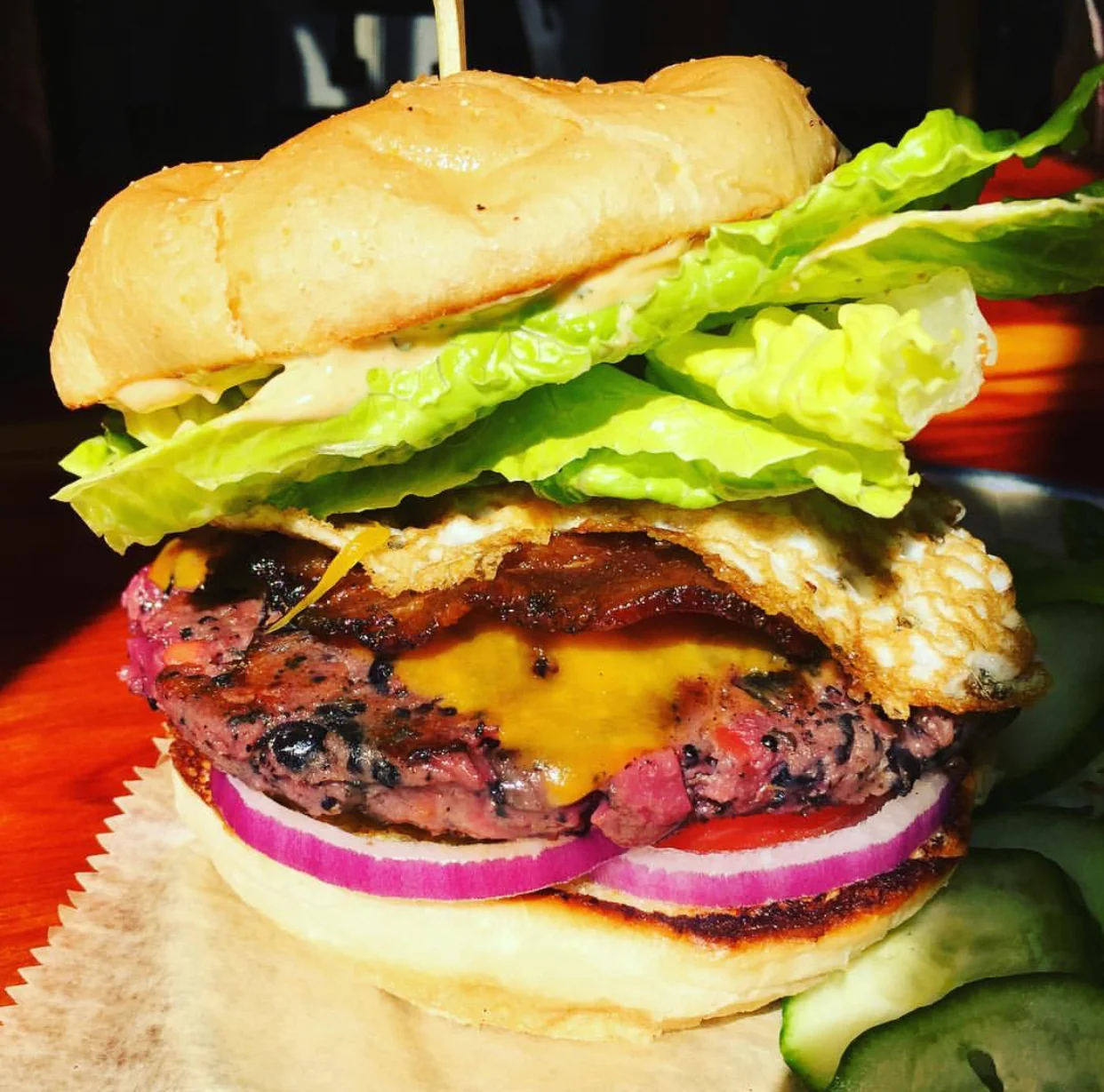 The Hound: Veggie Burger