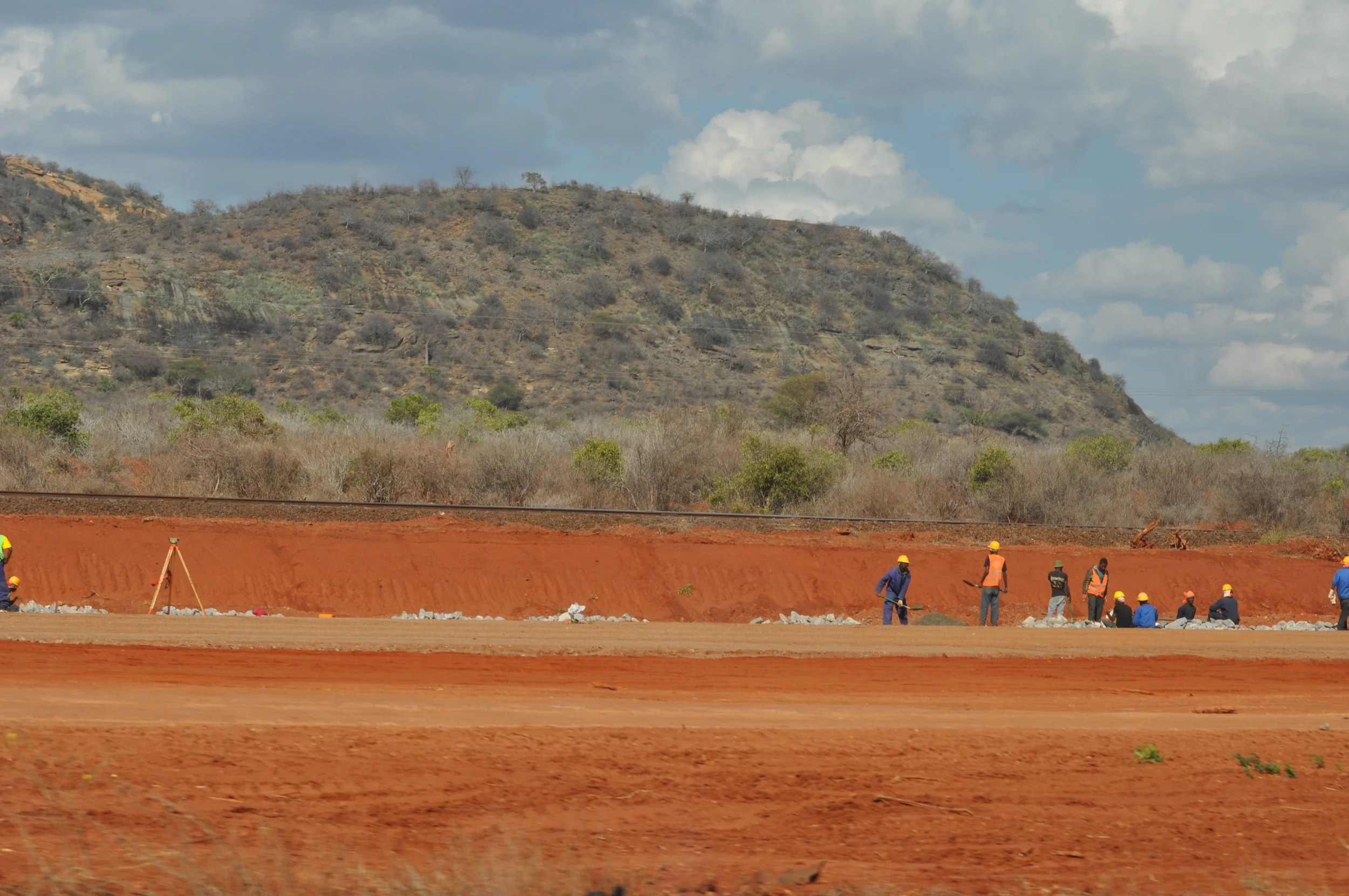 Building the new in front of the old.JPG