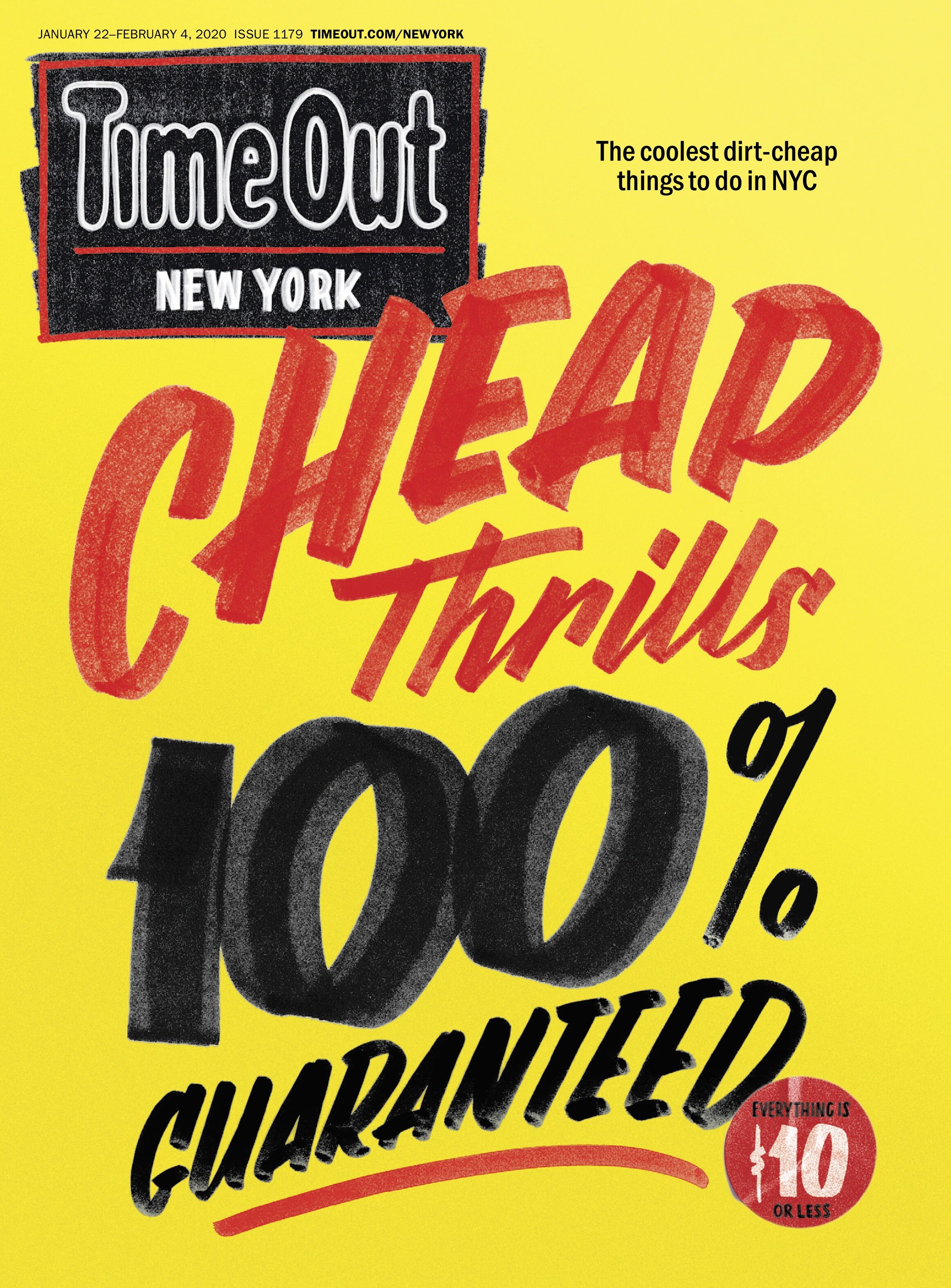 "Cheap thrills, 100% guaranteed"