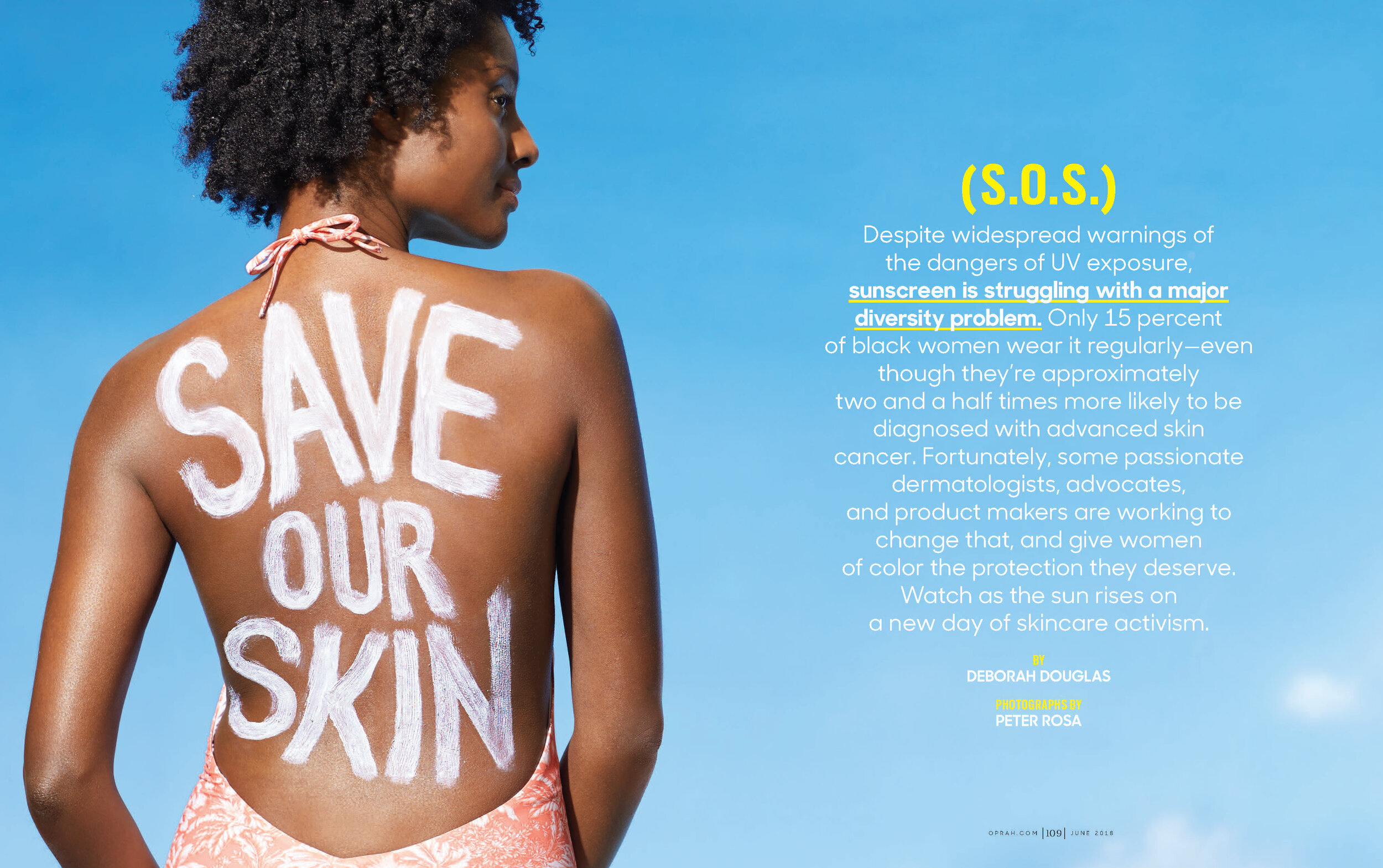 "Save our skin" 