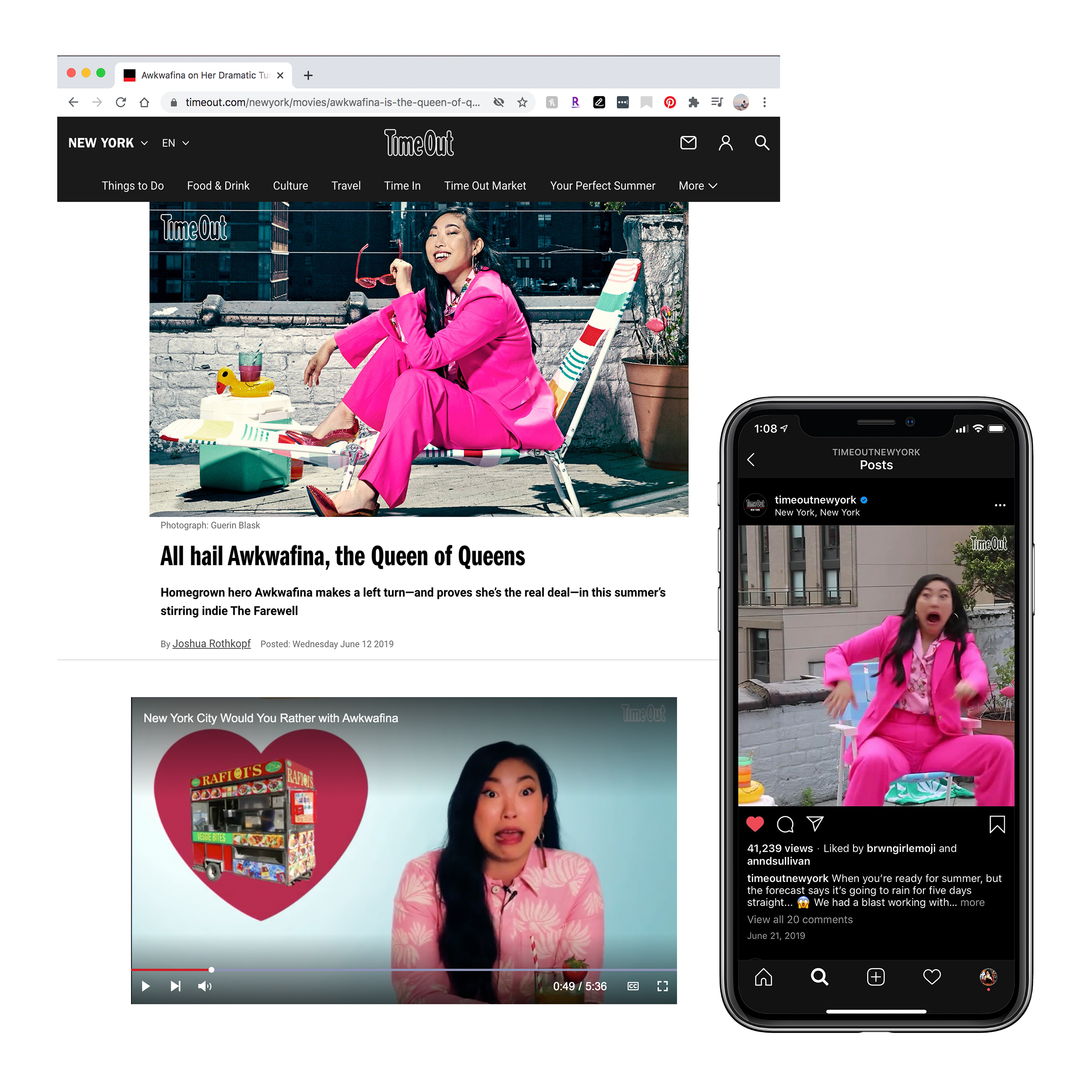 Awkwafina Cover Story Digital Assets