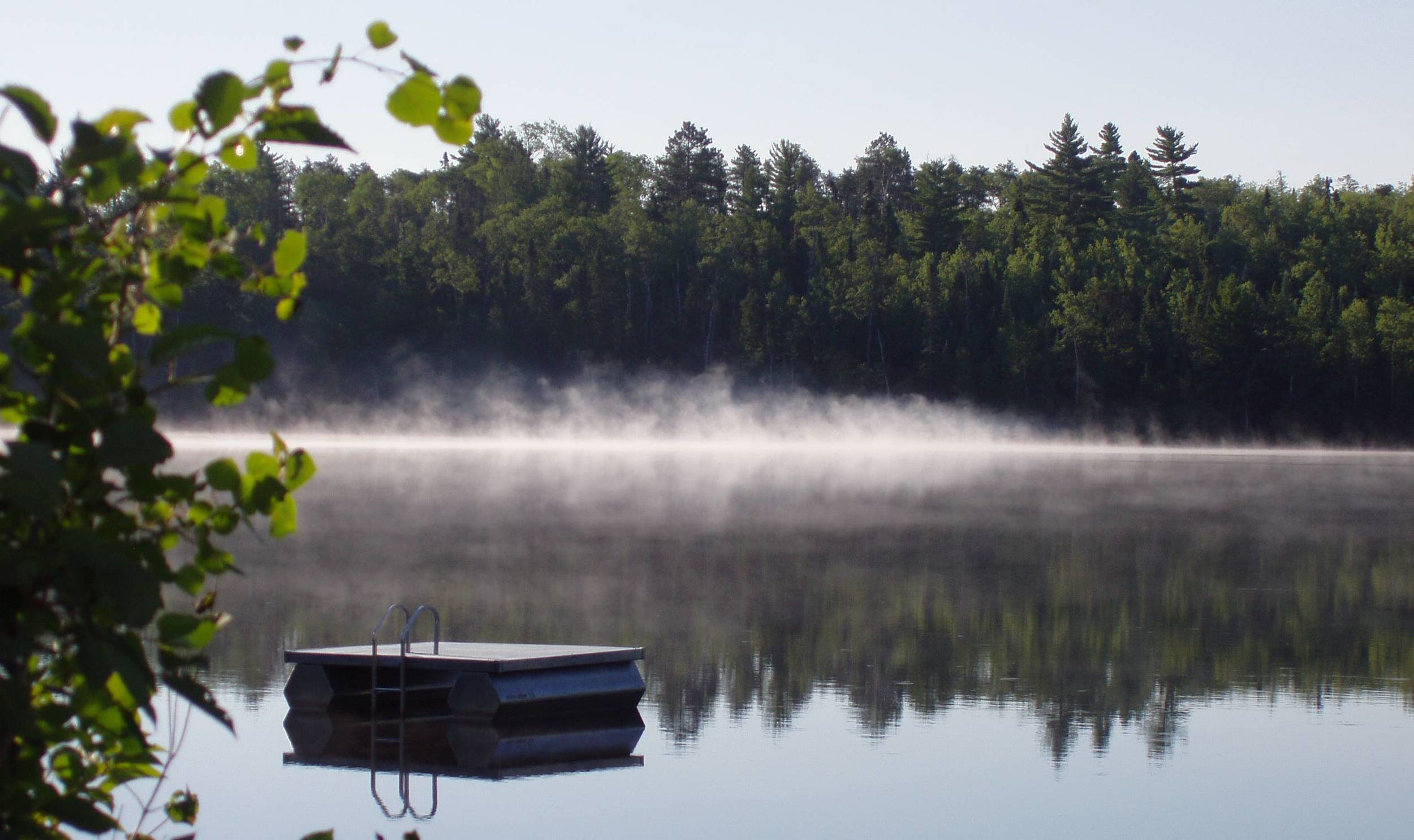 Early morning at the lake 