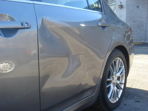Damage that student will learn to repair.