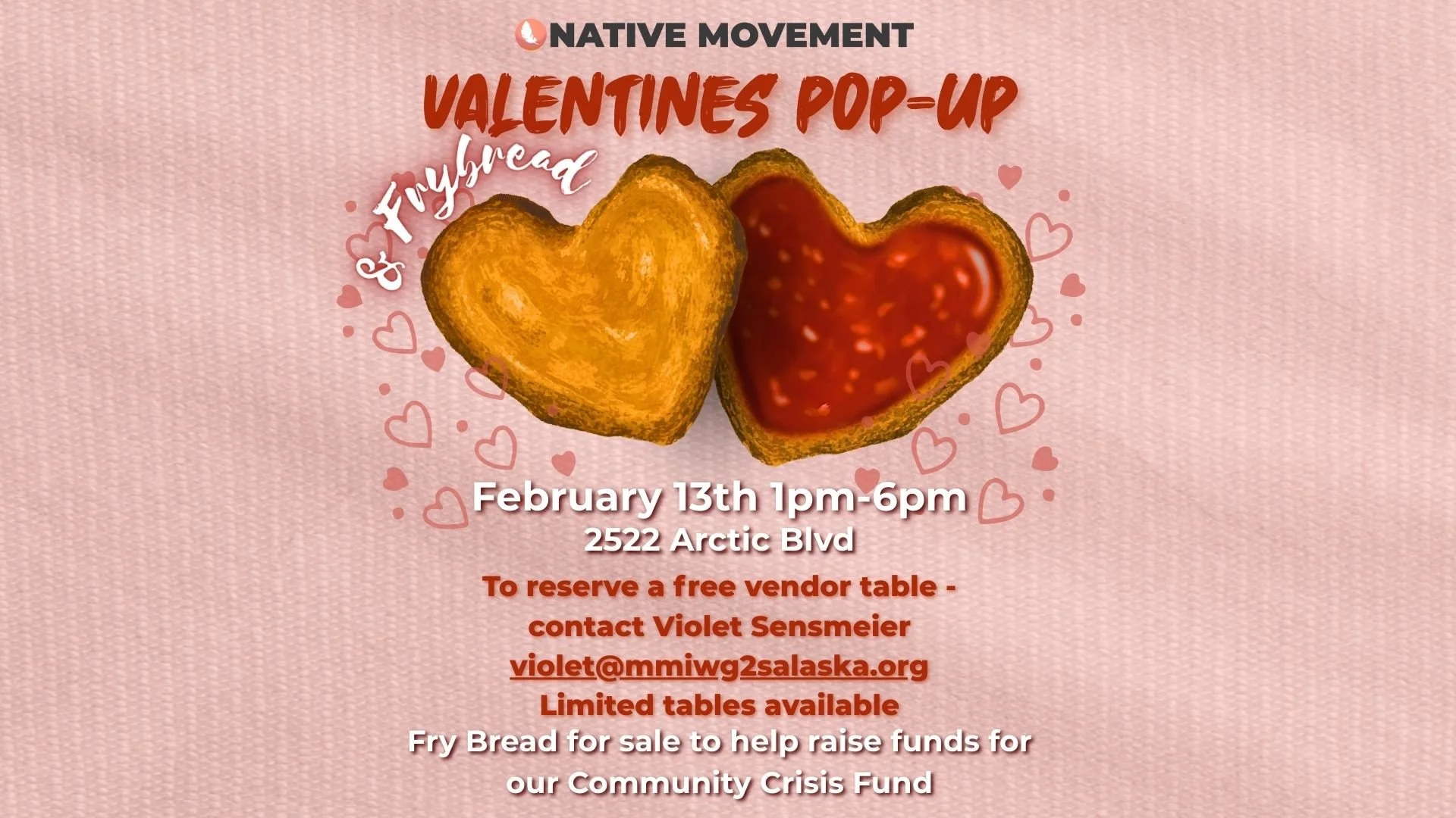Valentine Pop-Up and Frybread