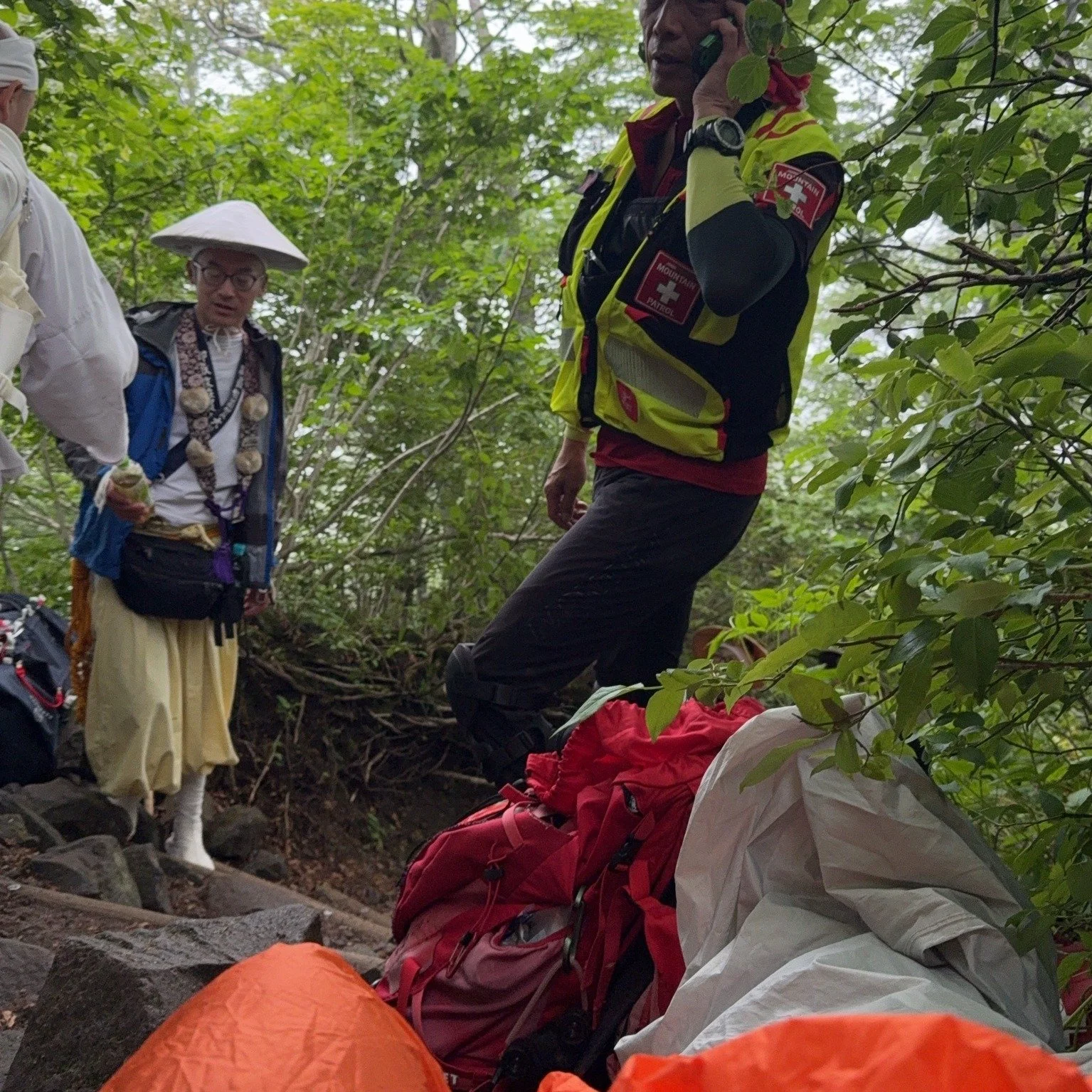 Dear friends,

I&rsquo;m used to making the news here in rural Japan from time to time &mdash; fortunately usually for positive reasons &mdash; but this week it was due to a rather unfortunate incident.

On Sunday, while descending from a pilgrimage 