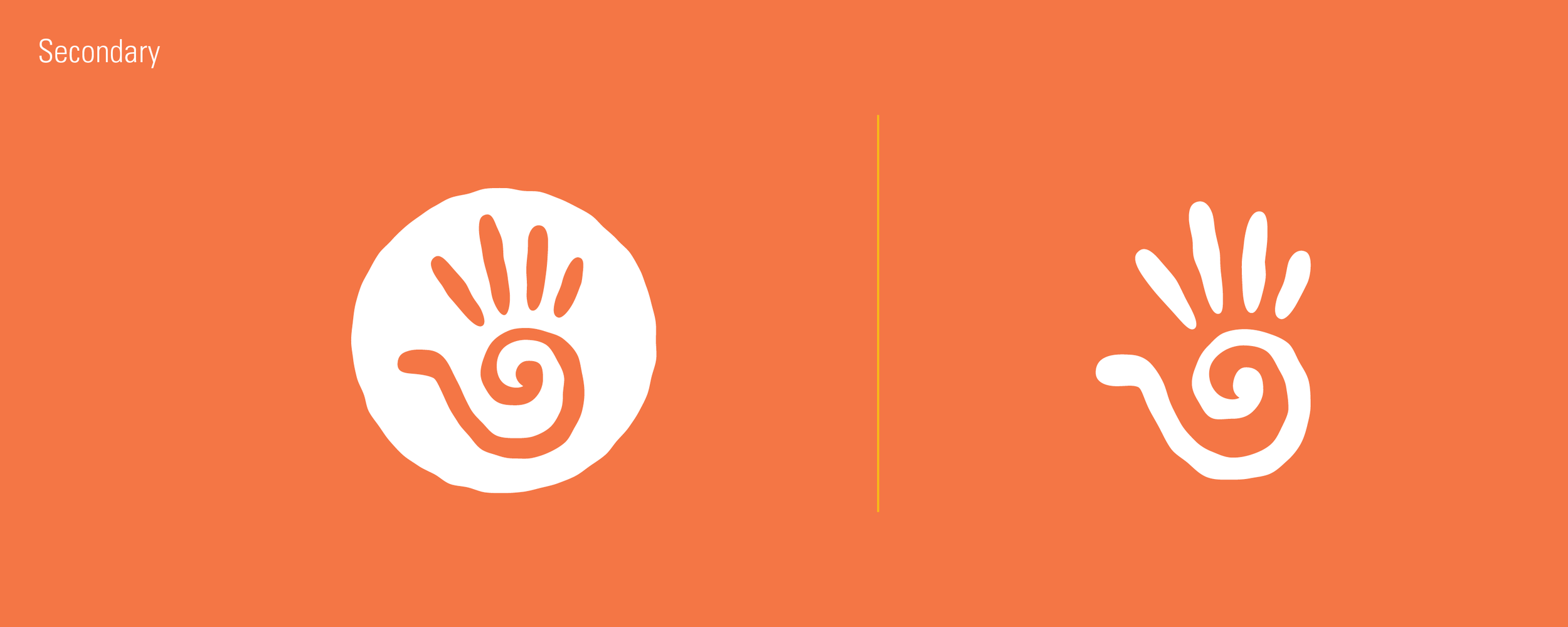 The wordmark uses Marydale with modifications to express the organic aesthetic of the brand.