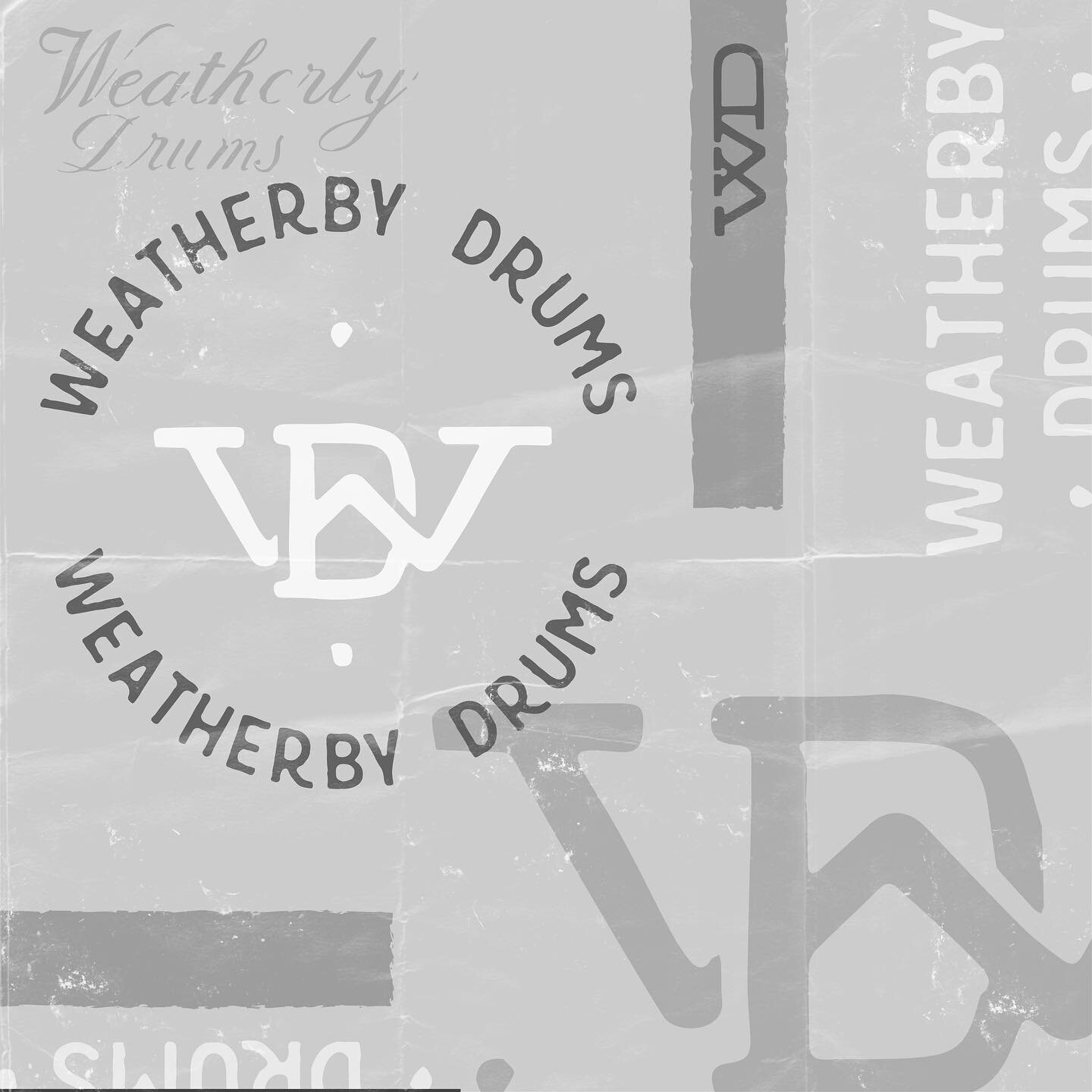 Something I&rsquo;m workin on for my bud @weatherbydrums. Go check him out if you need custom builds, repairs, or restorations.
. . . .
. .
. .
#branding #worldpackagingdesign #thedieline #brandidentity #identity #graphicdesign #illustration  #illust
