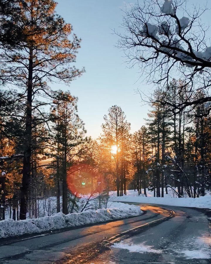 nothing wakes me up quite like a winter sunrise walk.