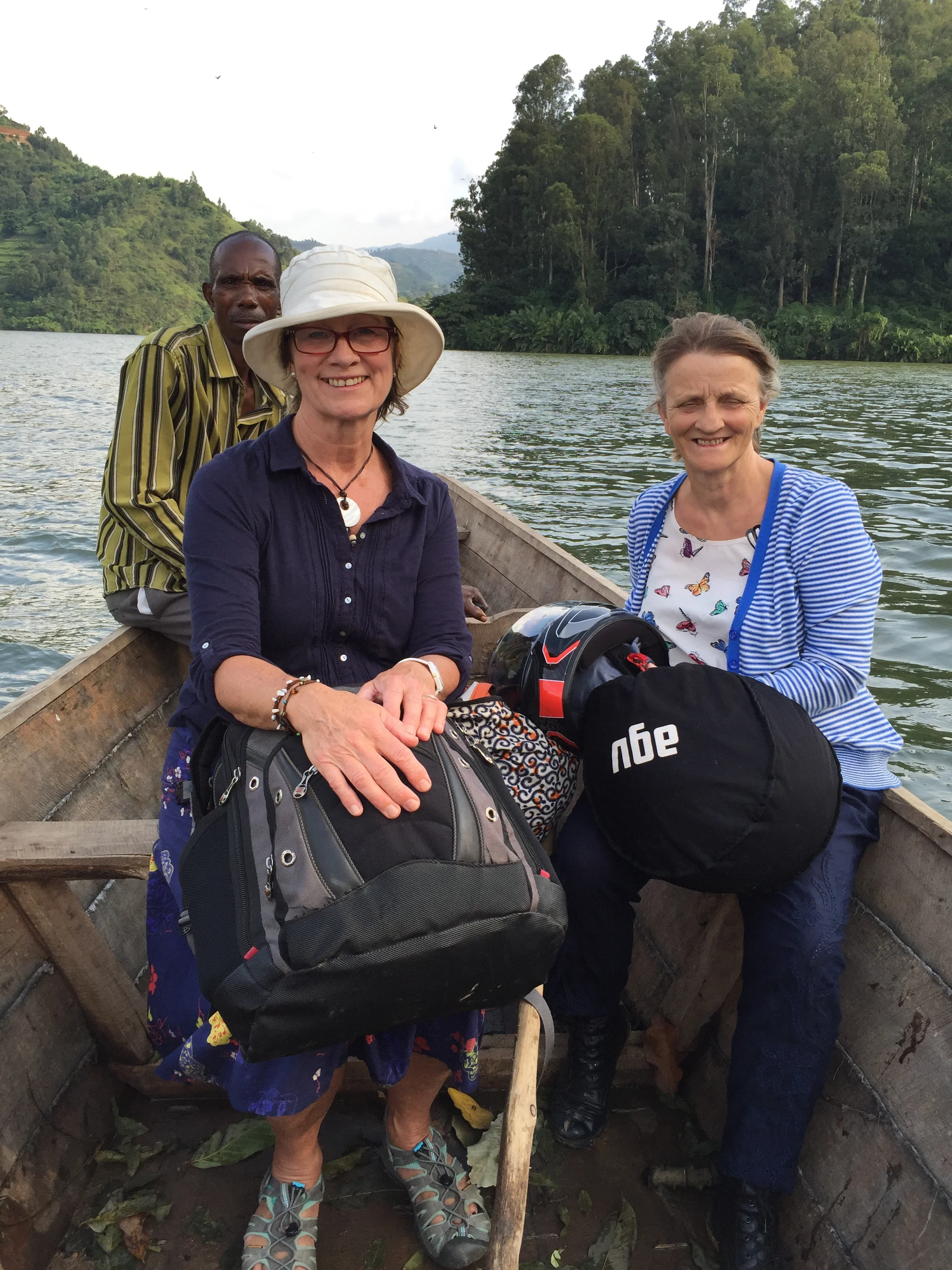 Sunday: Boat to Gasundwe from the nearest road 