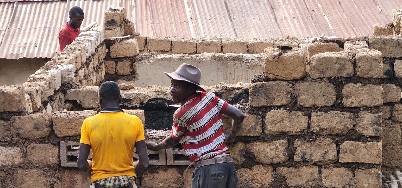 Contribute to our house building and training project