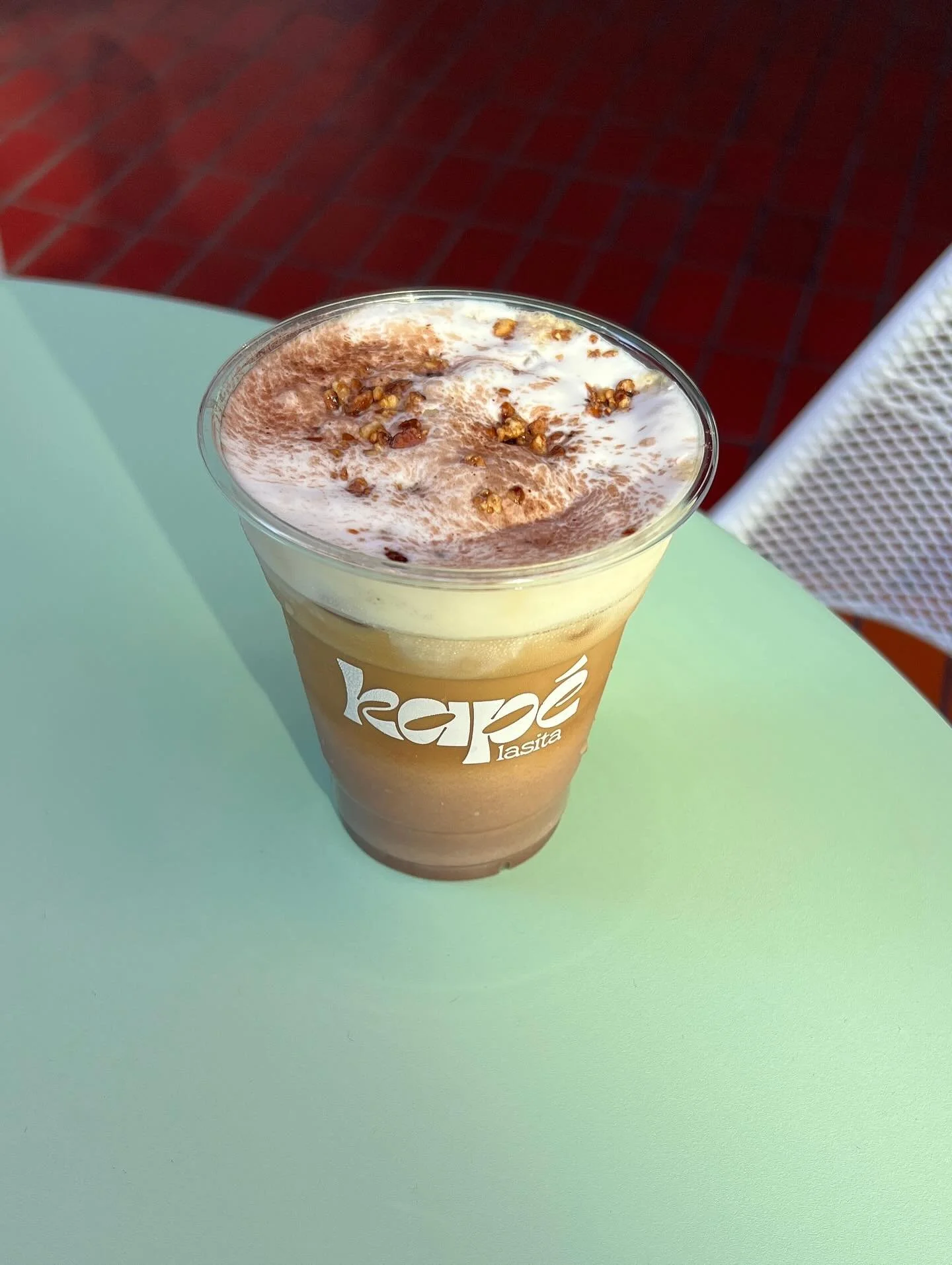 The Salty Batirol Mocha ☕️ is an ode to tsokolat&eacute; - the classic Filipino chocolate drink made from pure cacao and whisked with a traditional wooden batirol for that signature froth.

For Kap&eacute;, our version is made with cold brew, milk, p