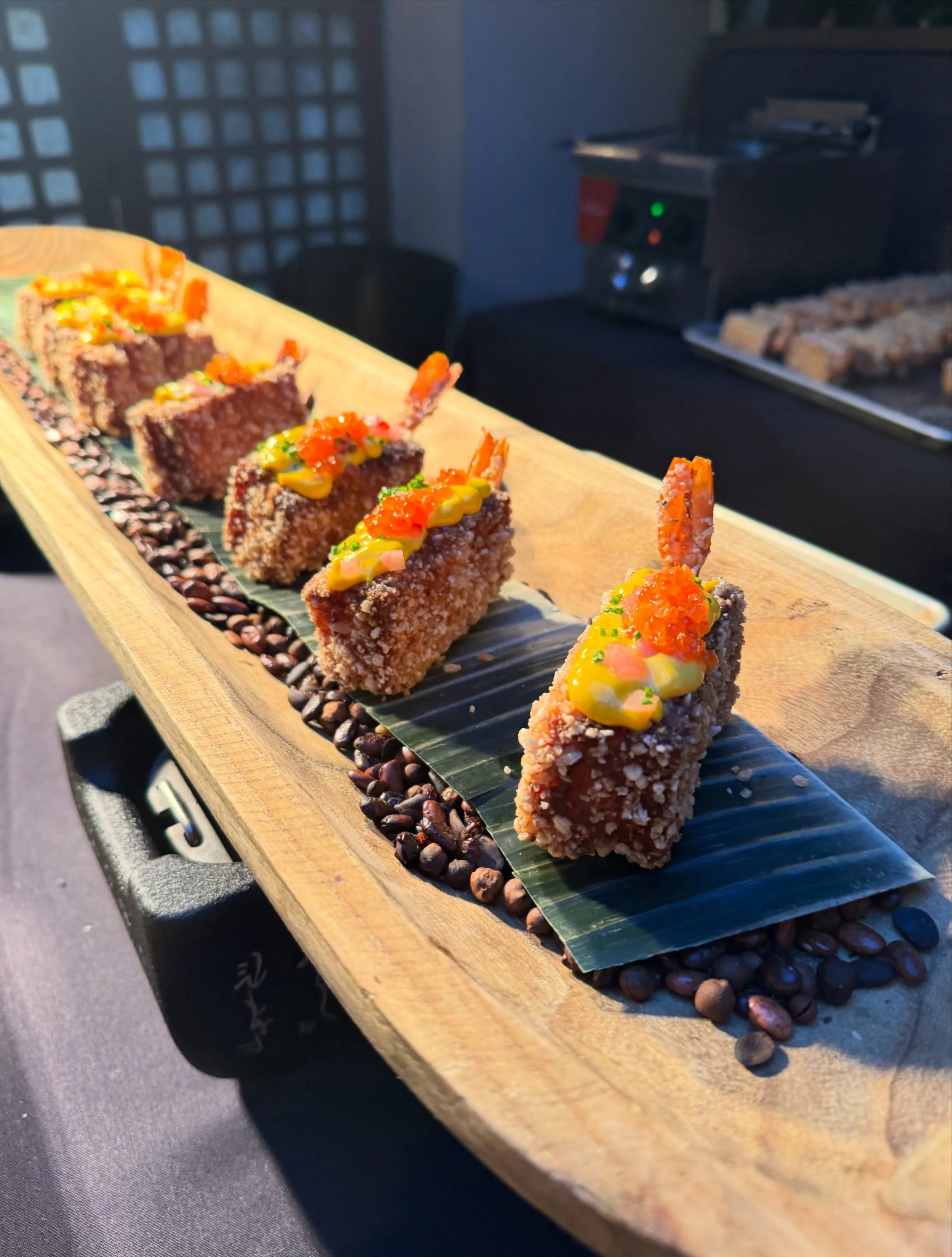 Thank you @restaurantabaca for having us for FAHM Pulutan Night! It was fun to be a part of it all and do something new for the event. 

Here&rsquo;s a look back at our dish 

Pinoy Shrimp Toast
aligue, pinipig, atchara aioli, sinamak, pan de leche, 