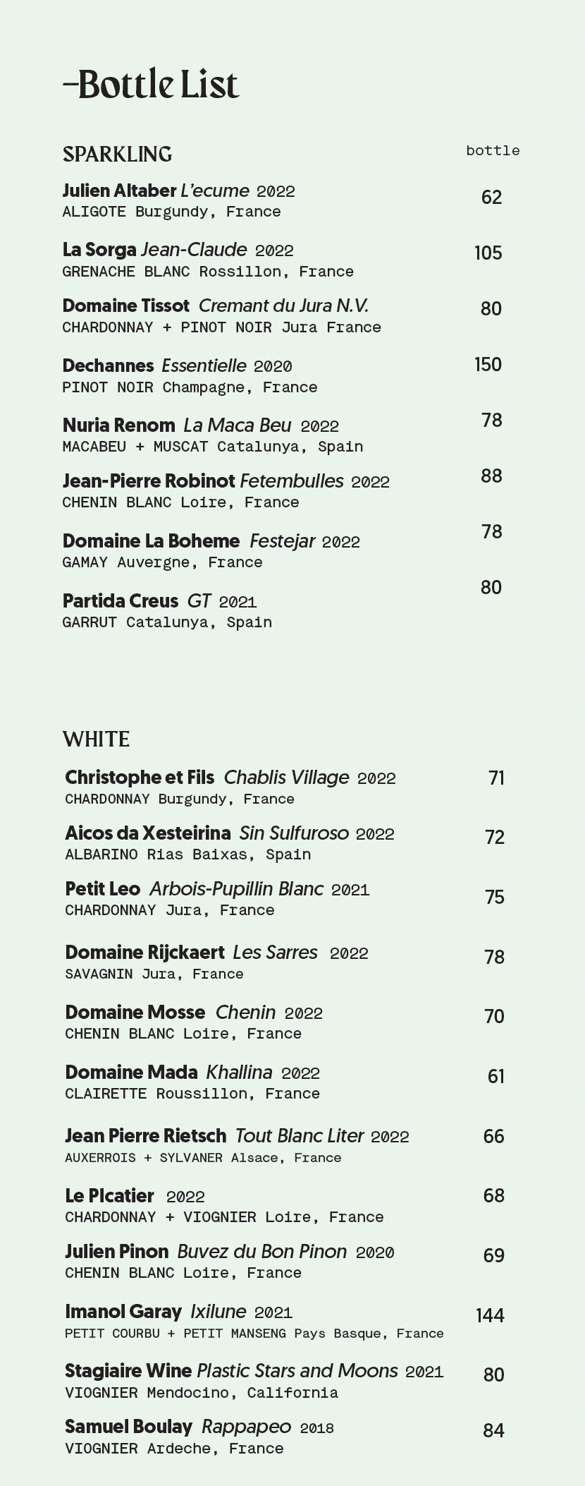 Lasita Rotisserie & Natural Wine