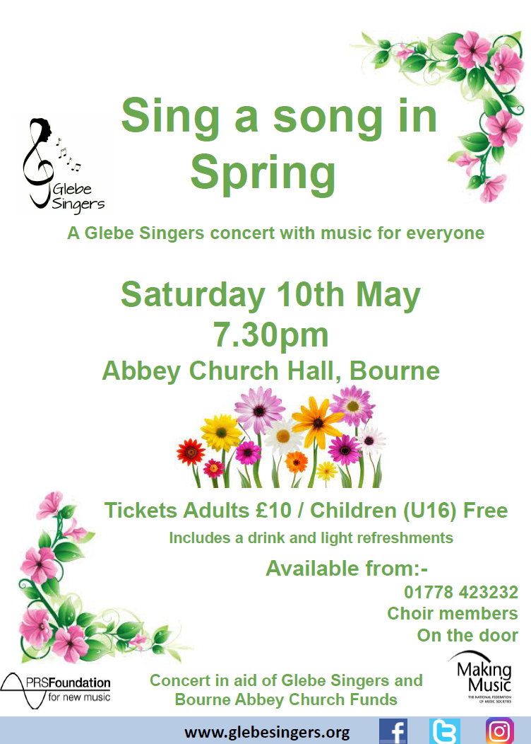 Sing a song in Spring - 10th May 2025