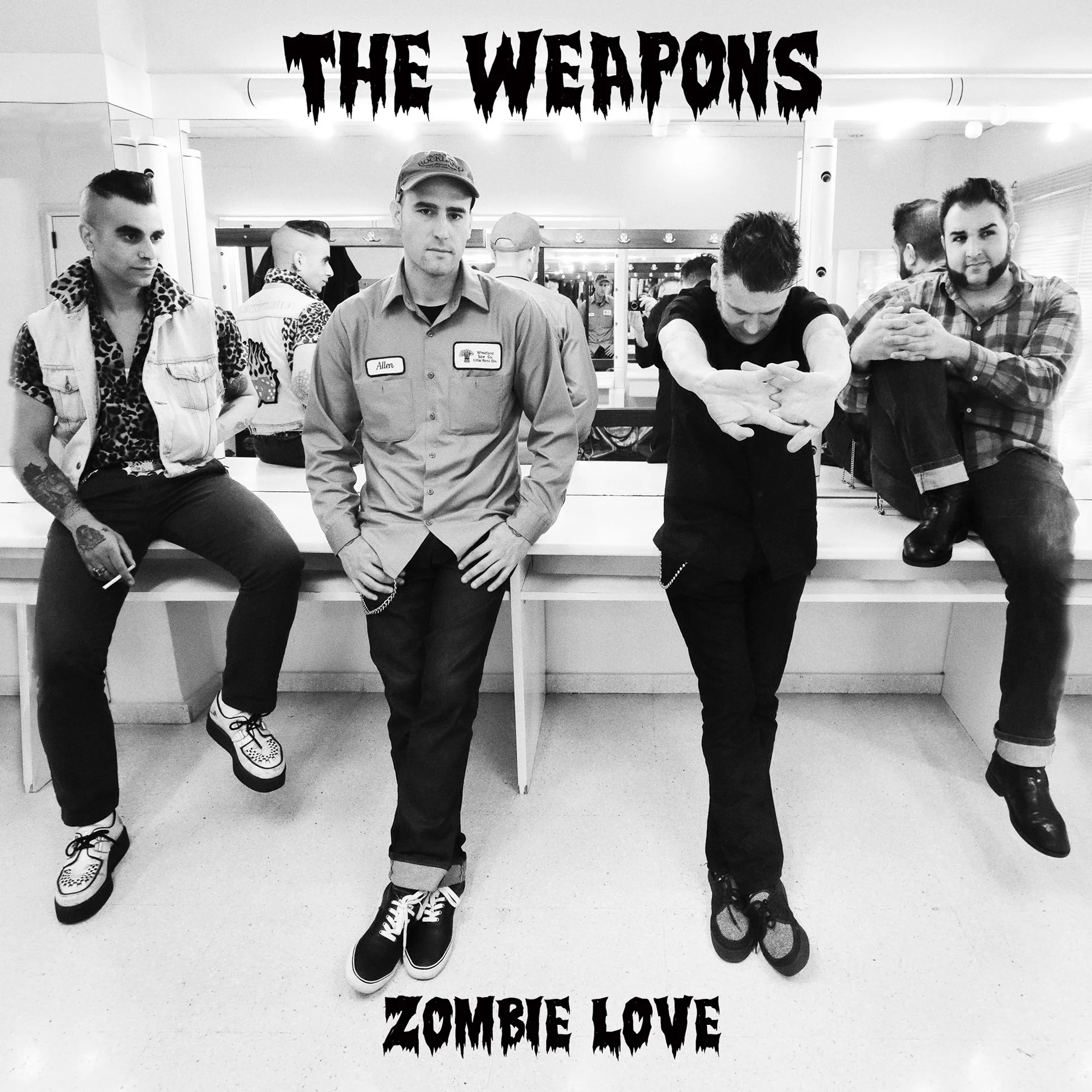  The Weapons - Zombie Love Single Photography and Cover Design 