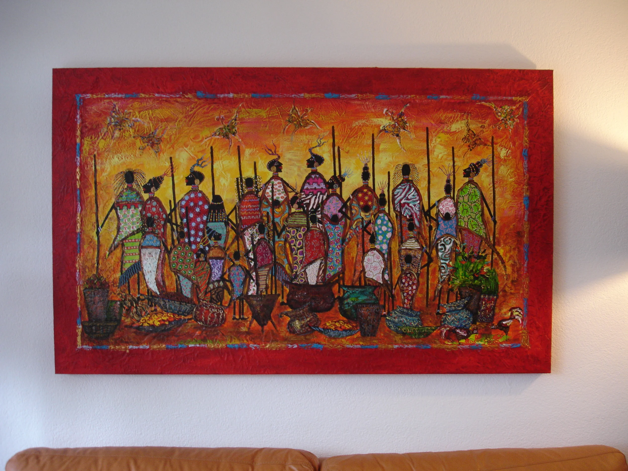 2012 , ,,Afrika'', Murova&Bell, 80x120, mixtechnik,SOLD