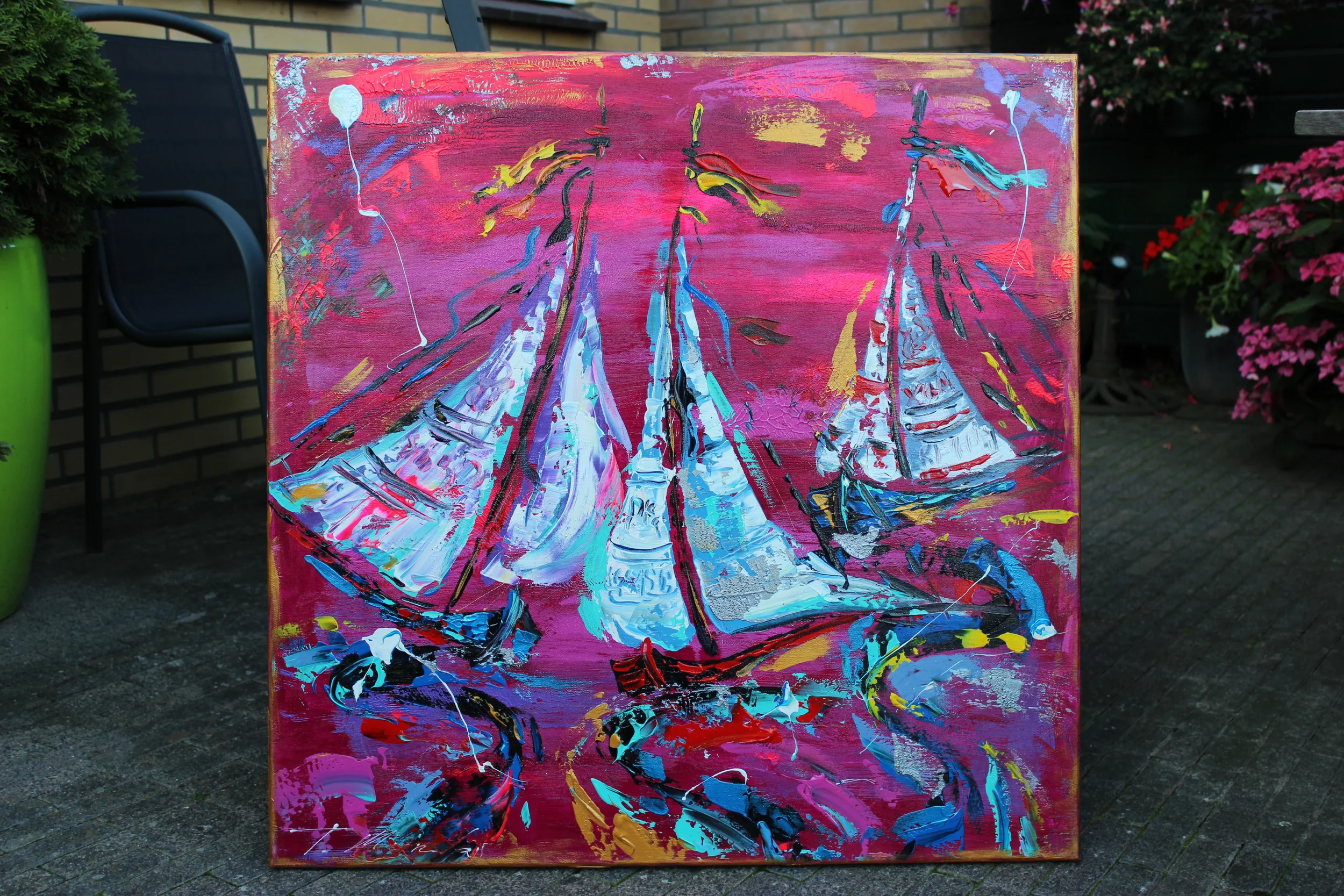 80x80, mixtechnik, E 350,-