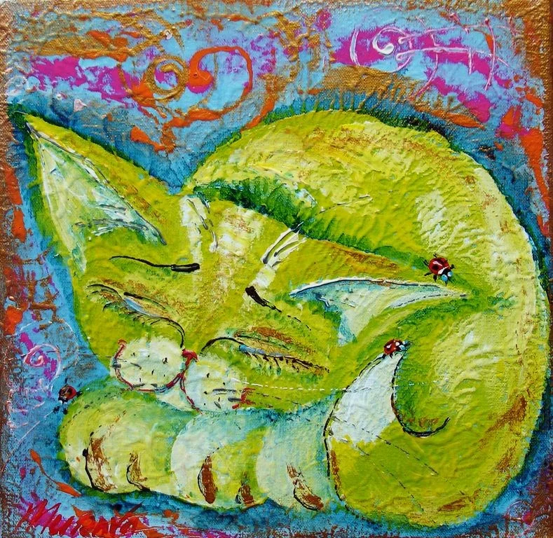 20x20, SOLD, Painting by Tatyana Murova, www.artterra.com