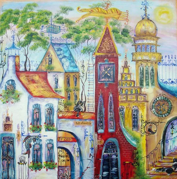 Painting by Tatyana Murova, www.artterra.com SOLD