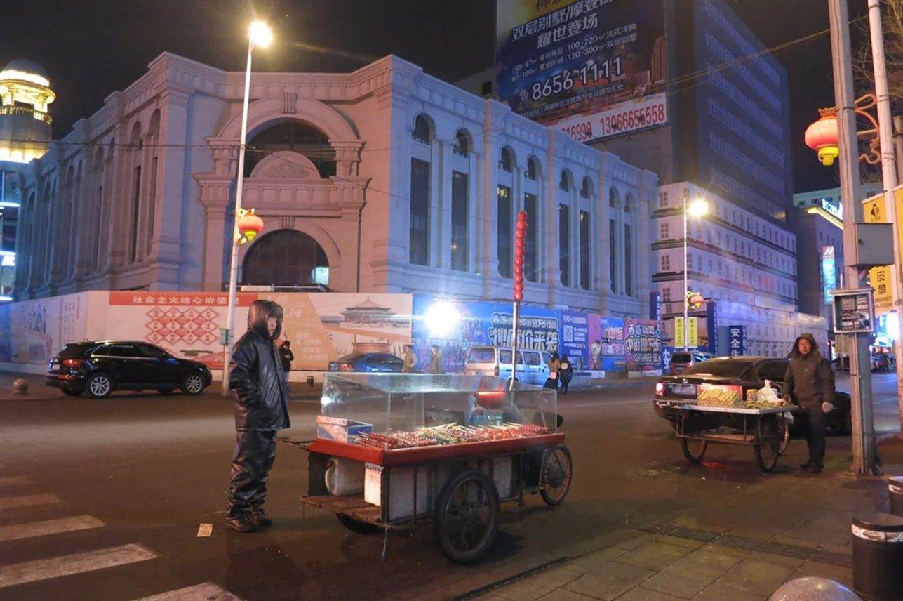 Street vendors in Shenyang, March 2015 photo credit: Sara Velas