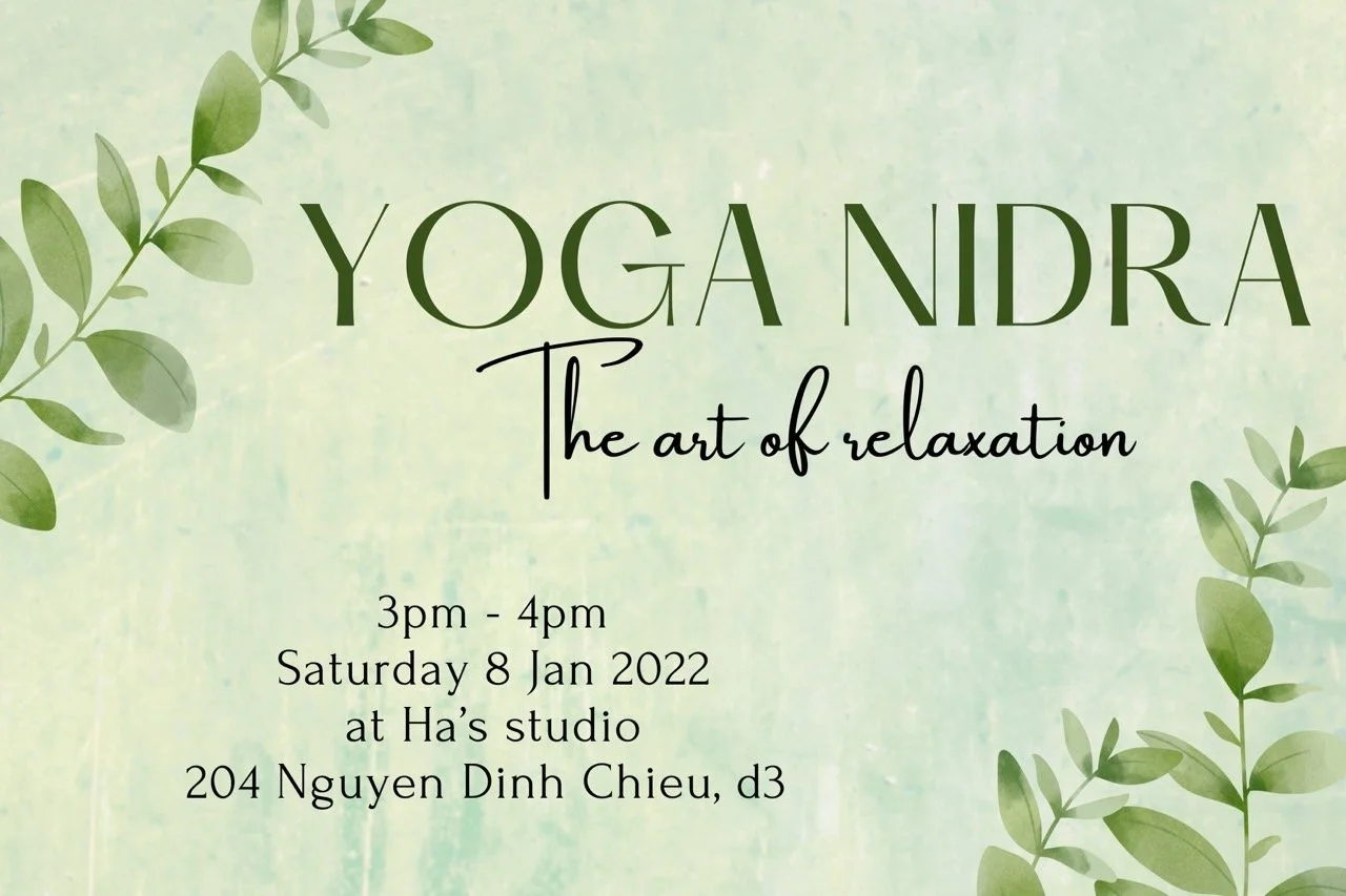 YOGA NIDRA - một nghệ thuật thư giãn