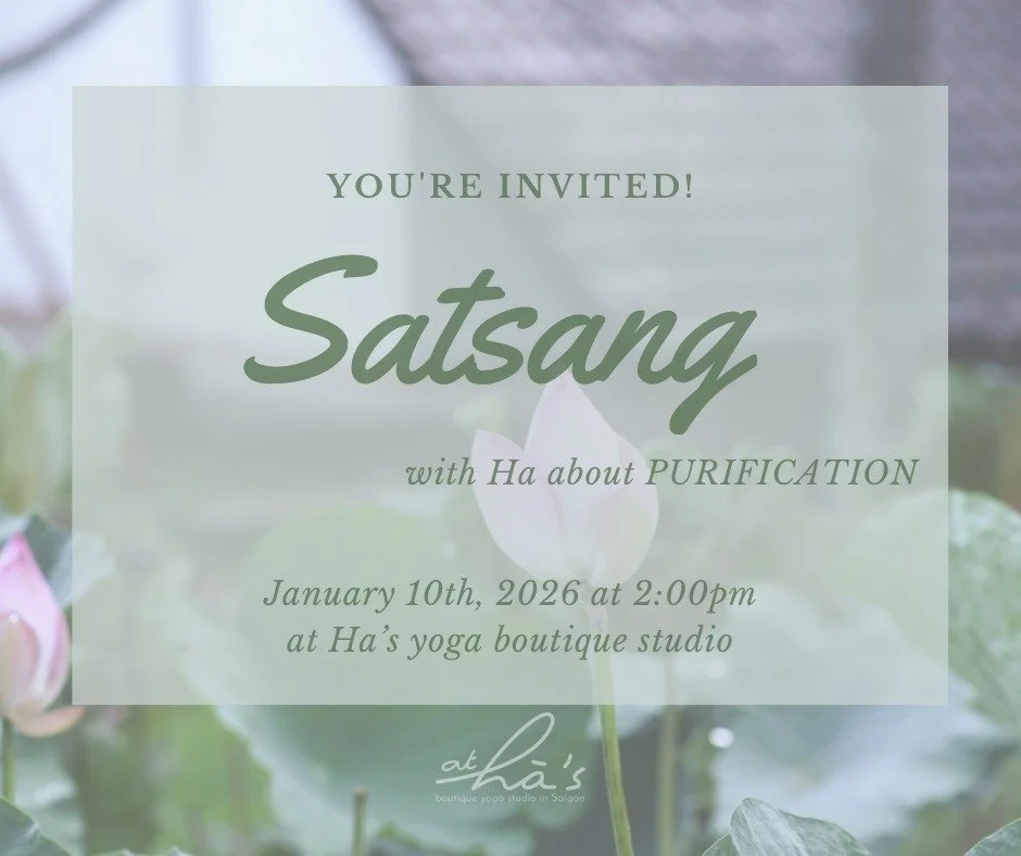 SATSANG - THANH LỌC VÀ TRÀ THẢO MỘC - PURIFICATION &amp; HERBAL TEA