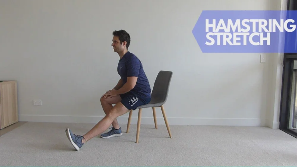 Chair Hamstring Stretch