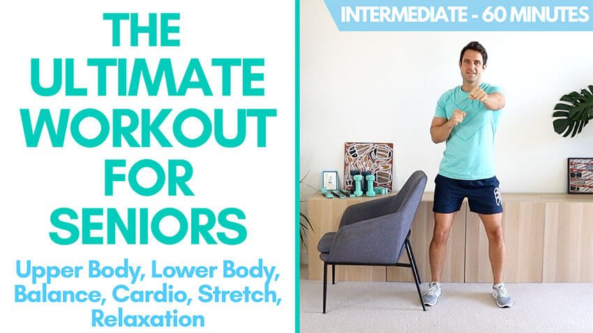 60-Minute Full Standing Workout For Seniors — More Life Health - Seniors  Health & Fitness