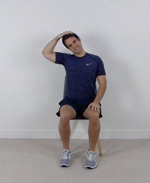 neck stretch exercise for seniors physiotherapist Mike Kutcher