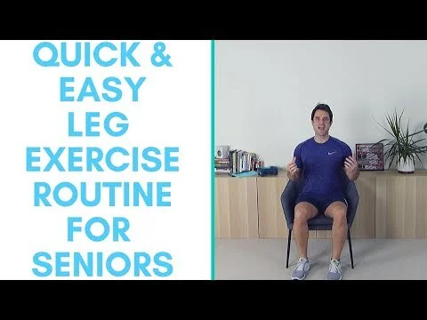 Simple Leg Strength Exercises For Seniors | More Life Health — More ...