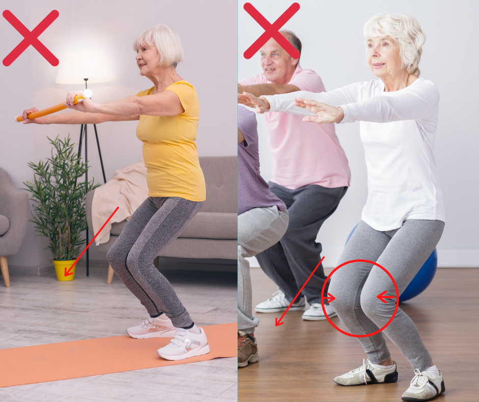How To Properly Do A Squat For Older Adults — More Life Health - Seniors  Health & Fitness