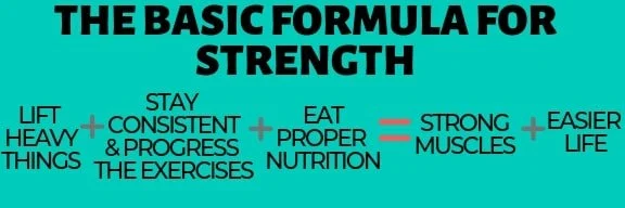 basic strength formula for seniors