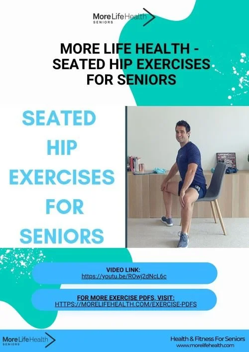 printable exercise PDFs for Seniors — More Life Health - Seniors Health ...