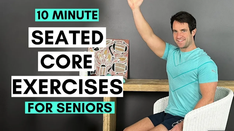 Seated Core and Glute Exercises For Seniors — More Life Health
