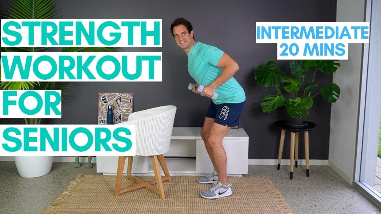 Full Workout with Weights for Seniors - 20 Minute Seniors workout